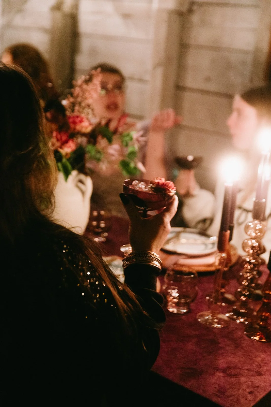 Ethereal nomadic wedding rentals from AFA Rentals. 