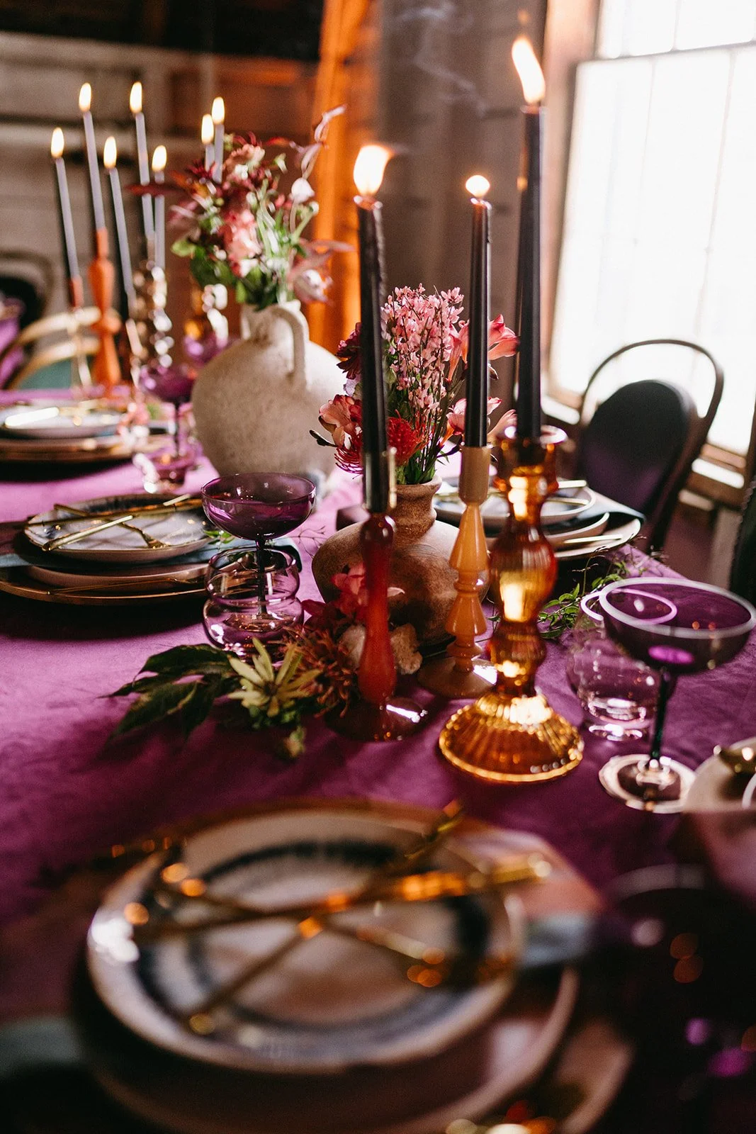 Ethereal nomadic wedding rentals from AFA Rentals. 