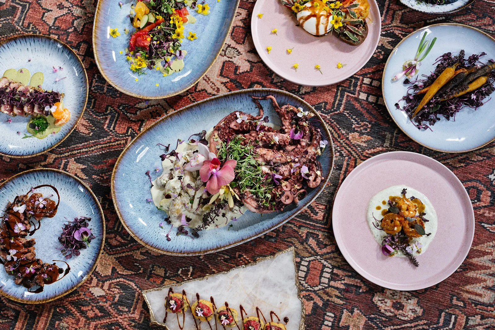 Ethereal nomadic wedding rentals from AFA Rentals. 