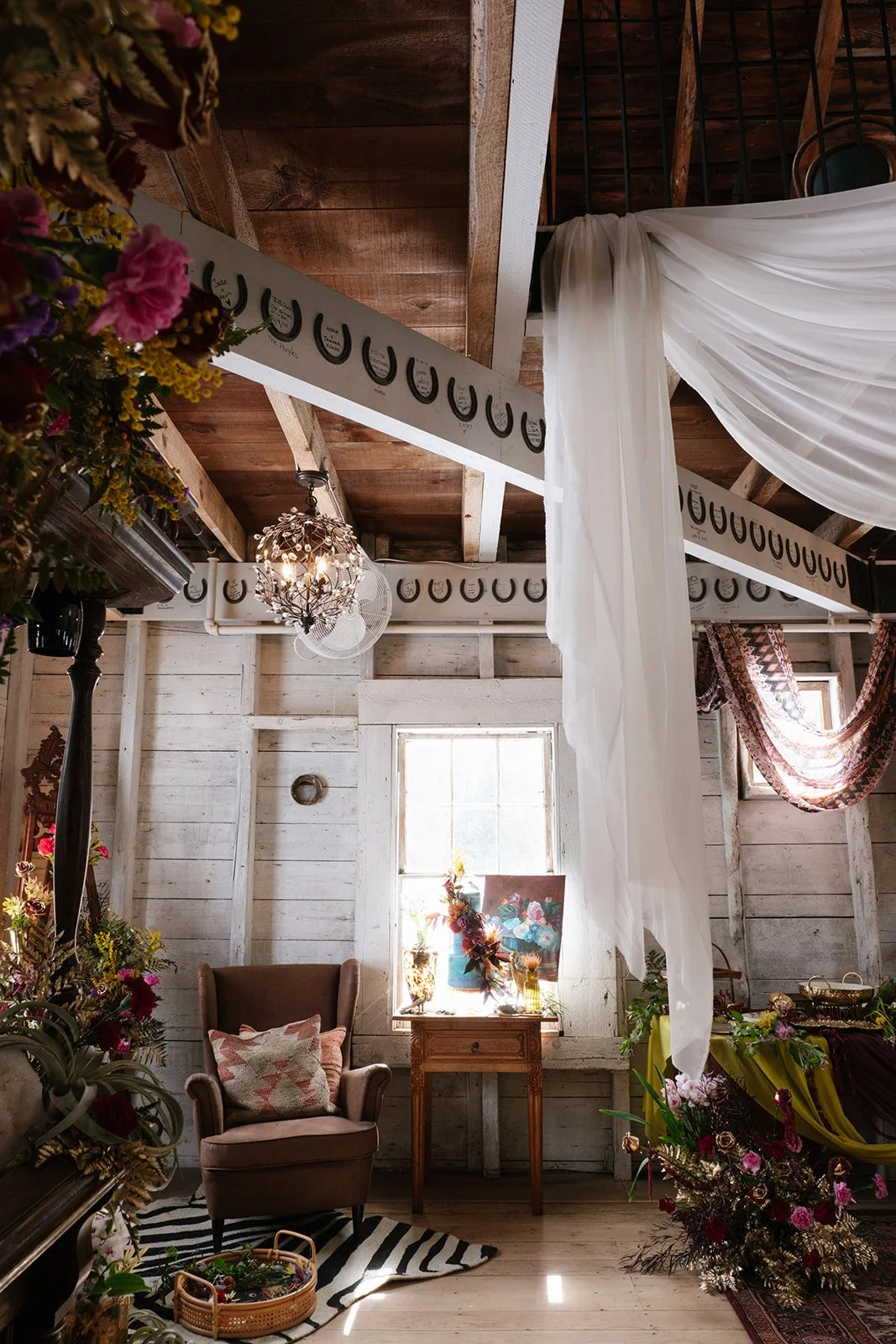 Ethereal nomadic wedding rentals from AFA Rentals. 