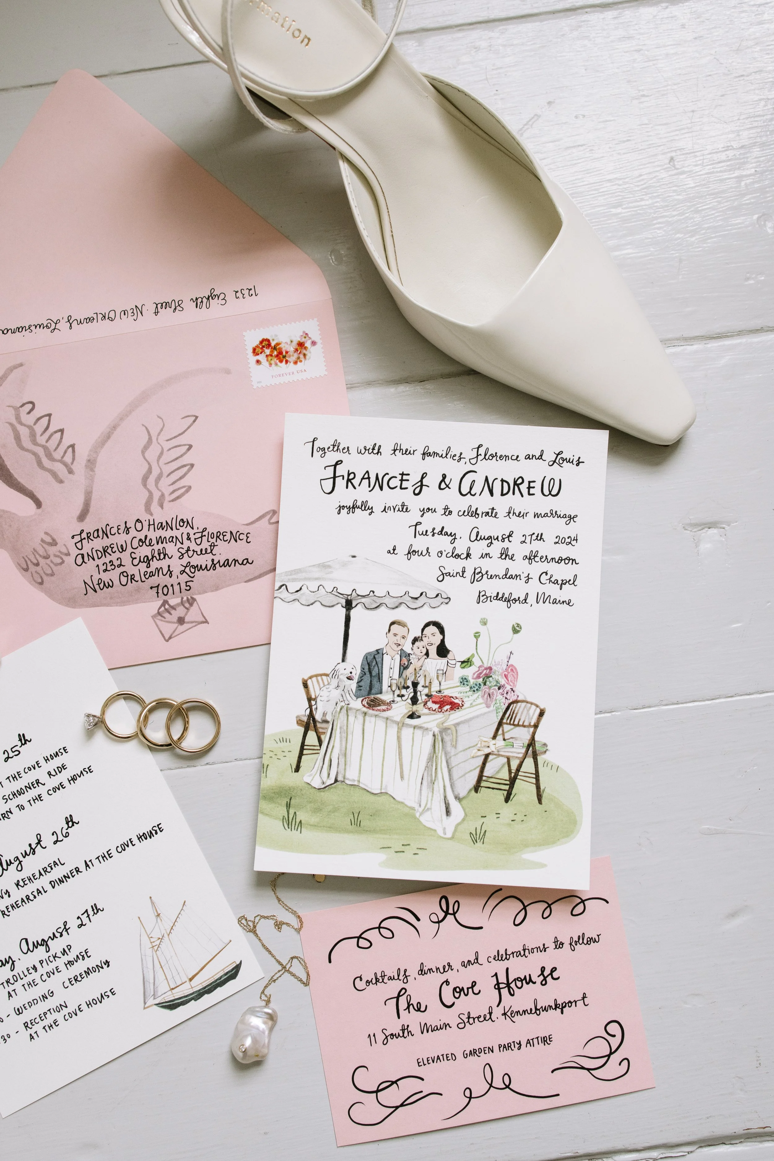 Romantic unique wedding rentals from AFA Rentals. 