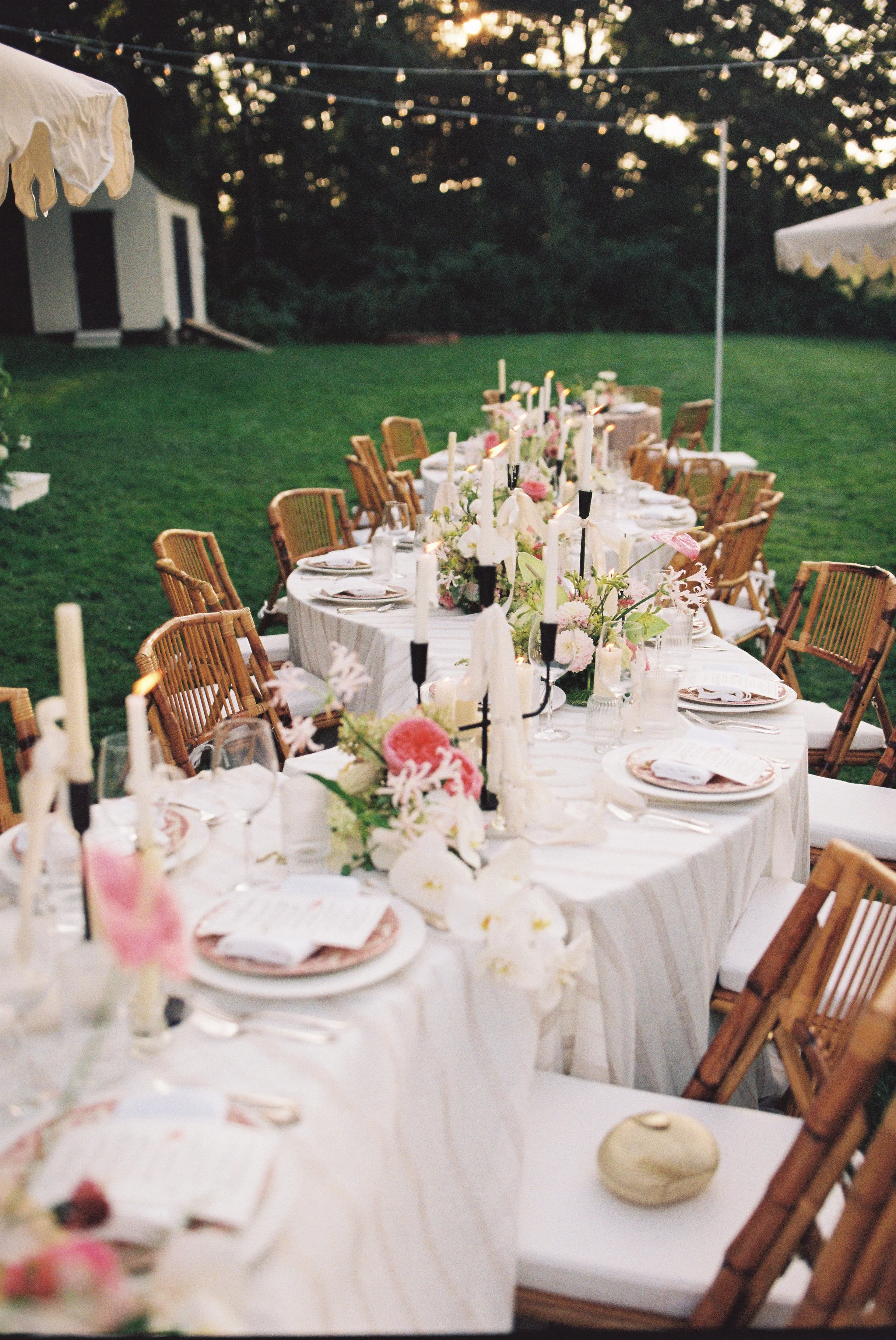 Romantic unique wedding rentals from AFA Rentals. 