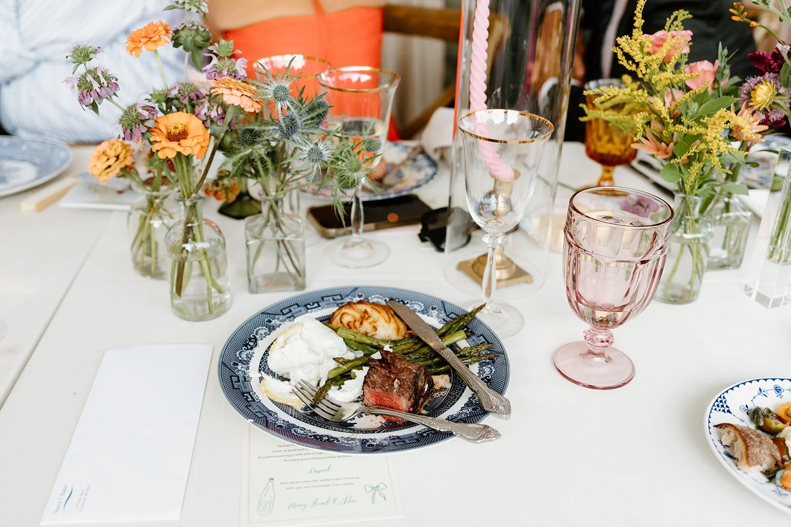 Eclectic vintage wedding rentals from AFA Rentals. 