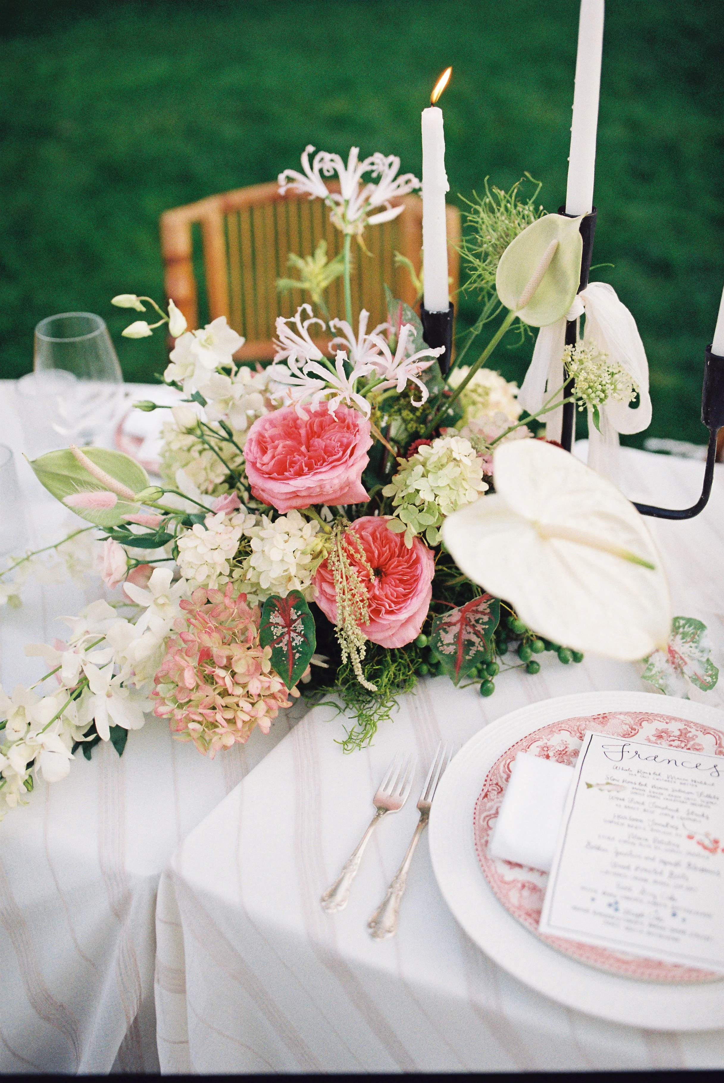 Romantic unique wedding rentals from AFA Rentals. 