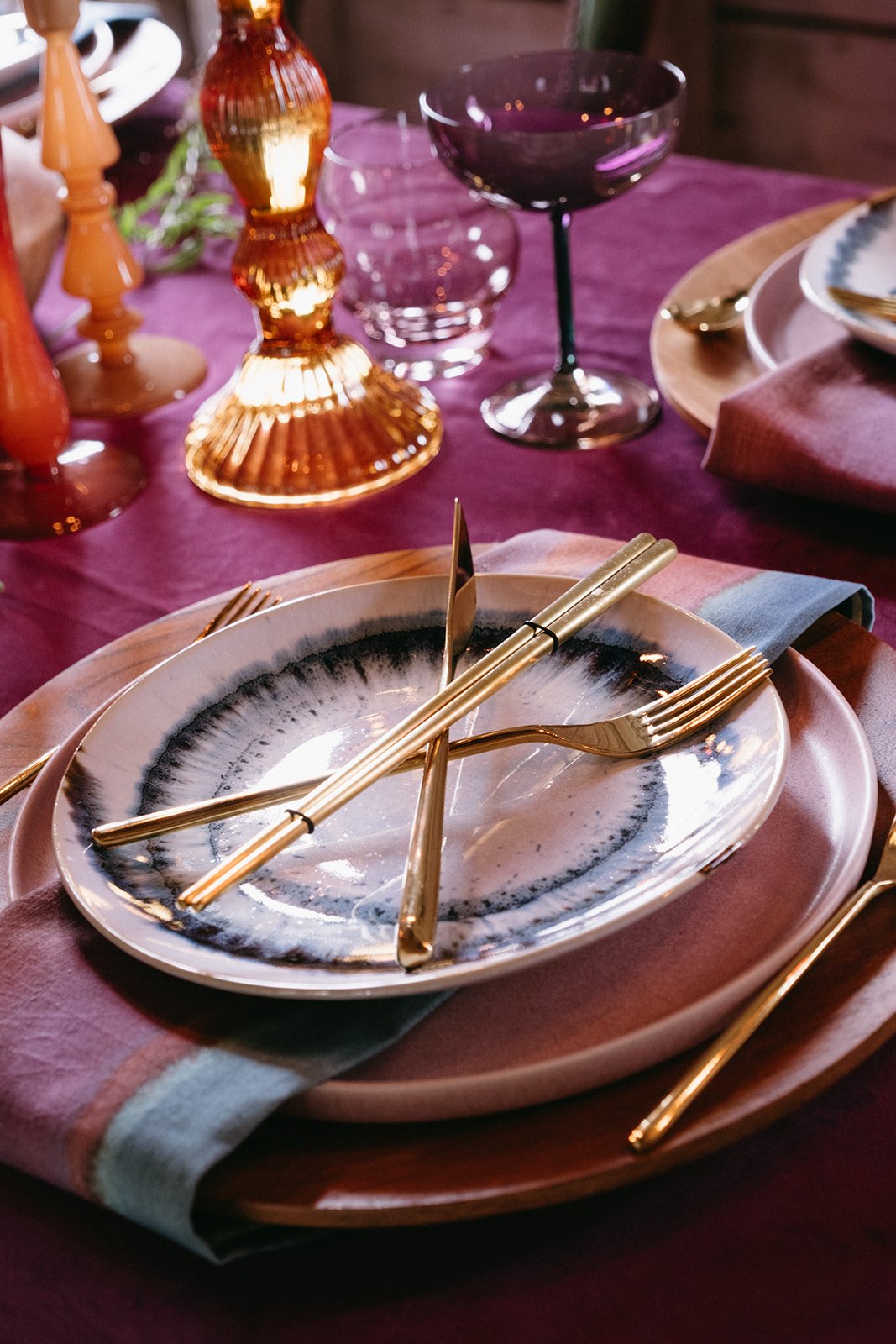 Ethereal nomadic wedding rentals from AFA Rentals. 