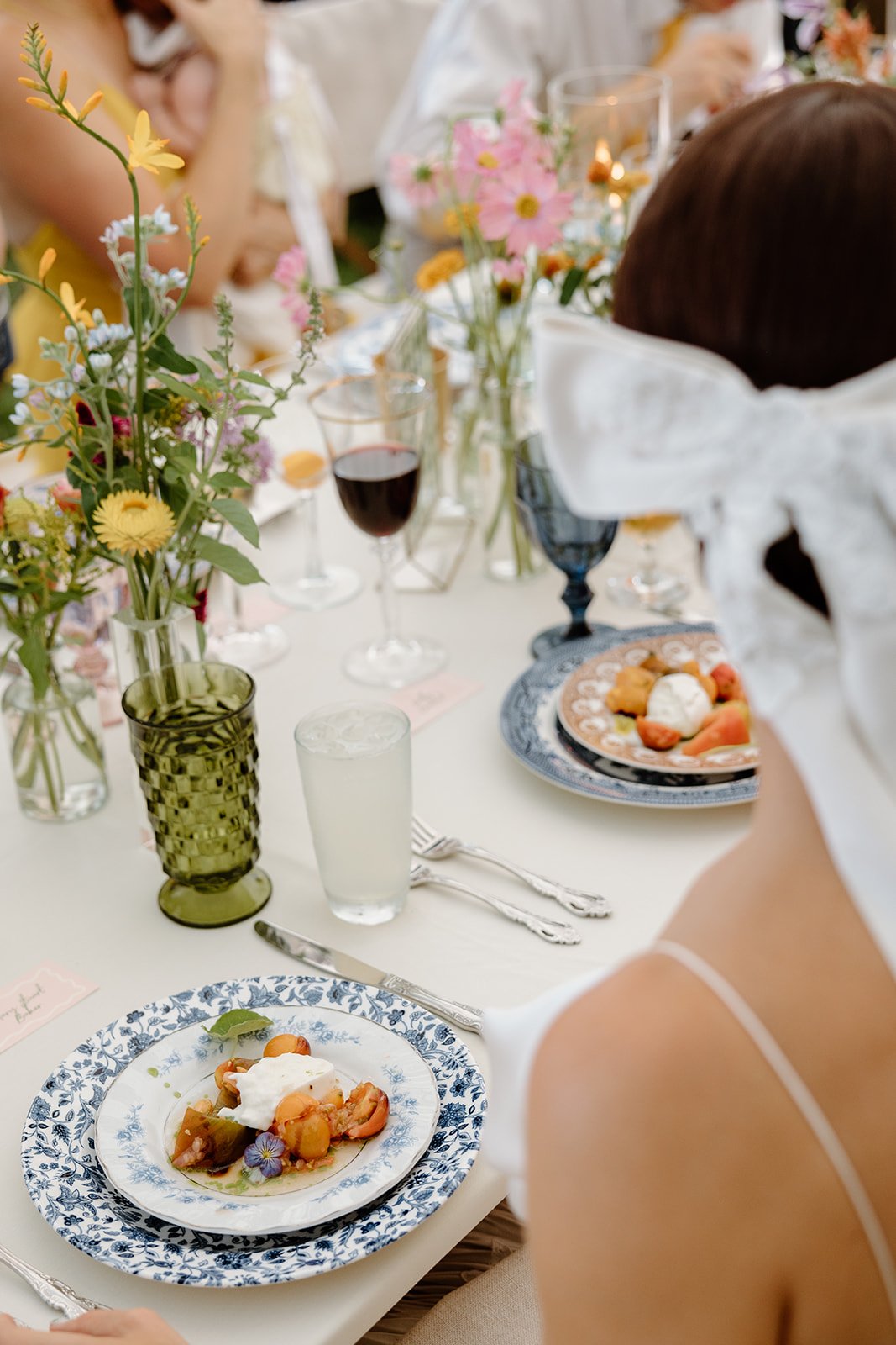 Eclectic vintage wedding rentals from AFA Rentals. 