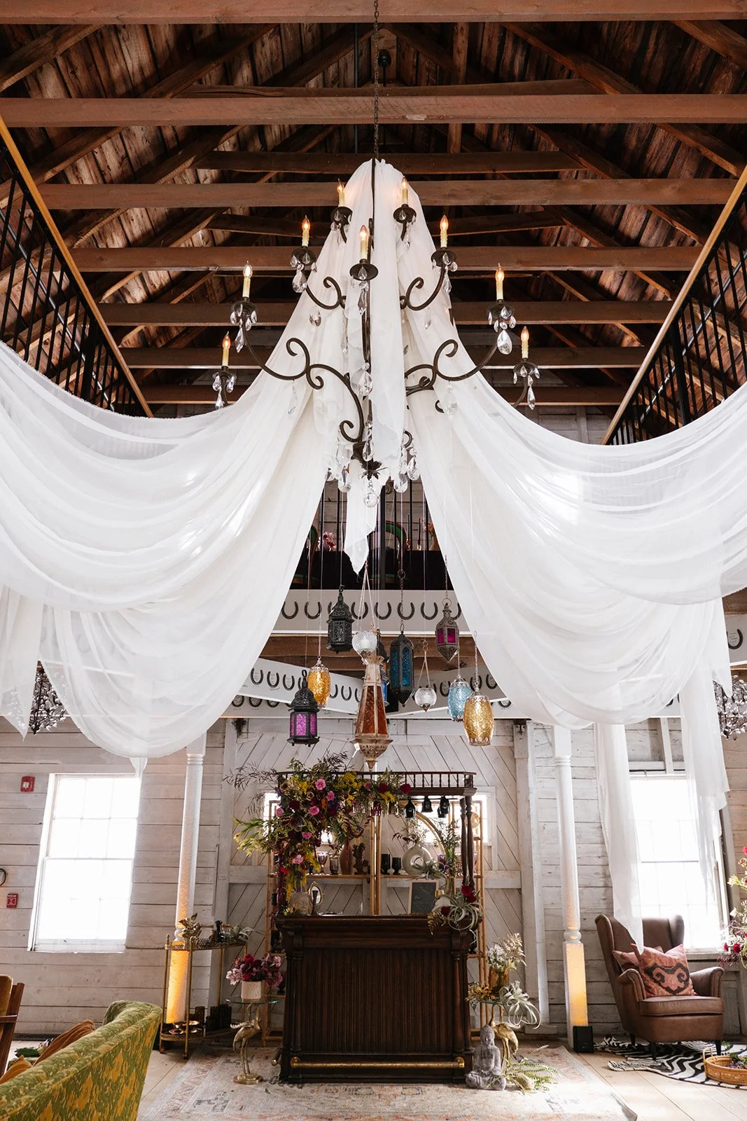 Ethereal nomadic wedding rentals from AFA Rentals. 