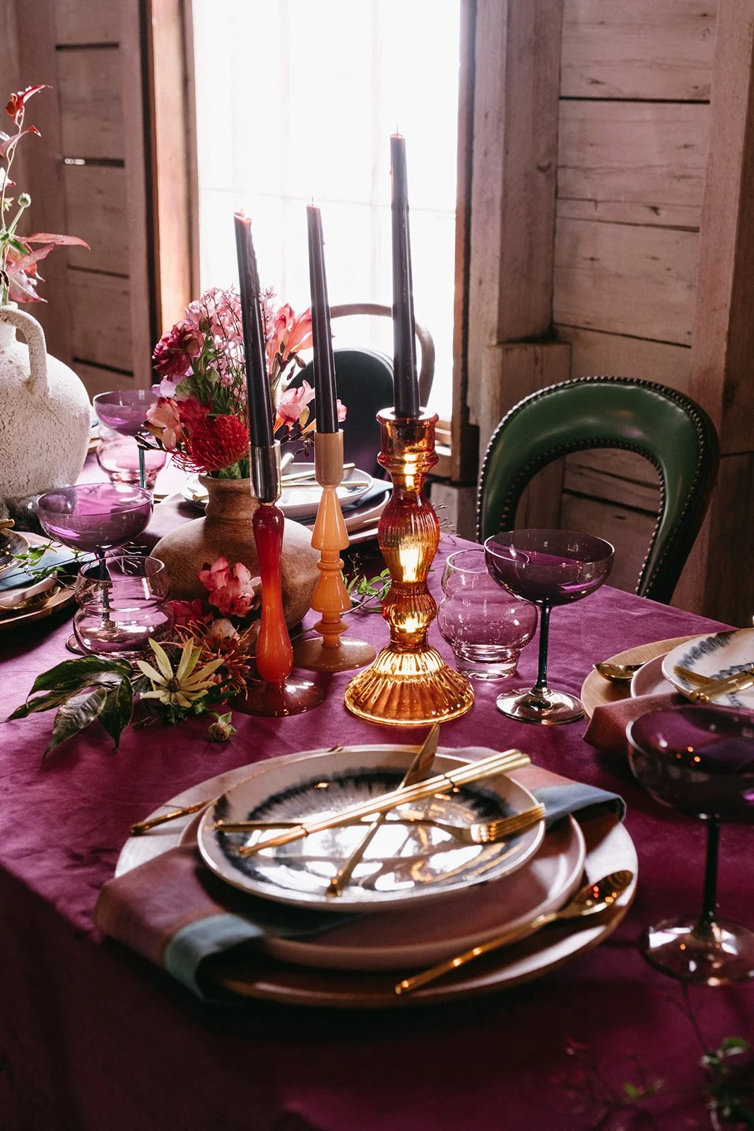 Ethereal nomadic wedding rentals from AFA Rentals. 