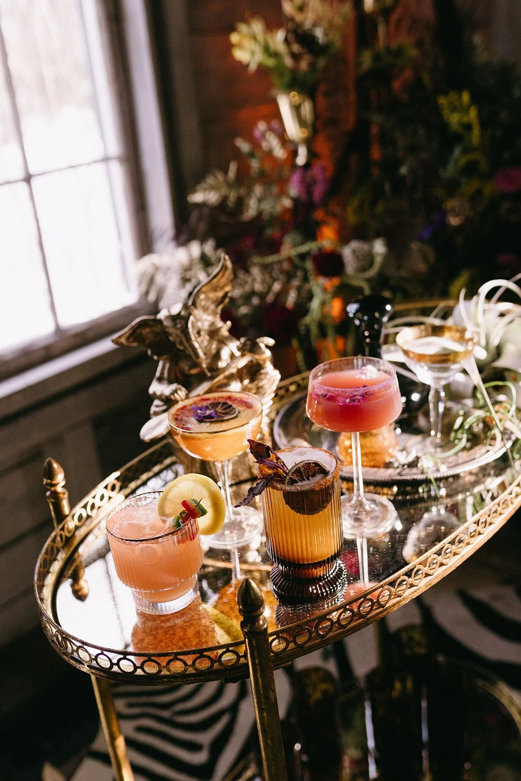 Ethereal nomadic wedding rentals from AFA Rentals. 