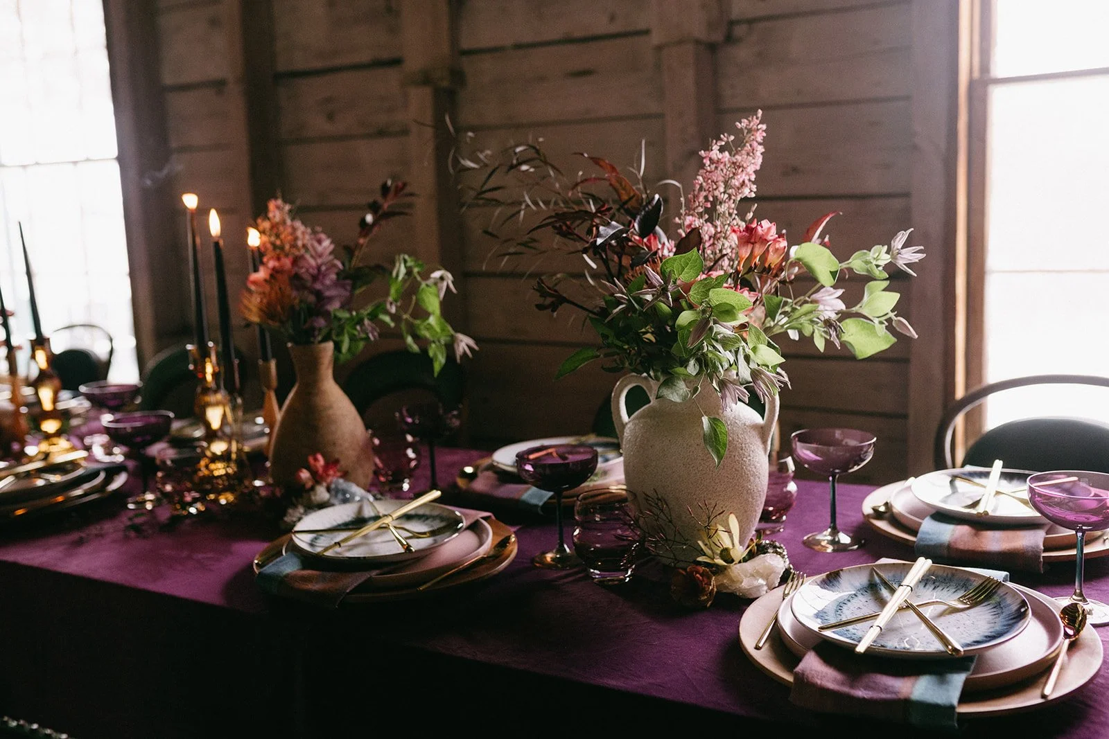 Ethereal nomadic wedding rentals from AFA Rentals. 