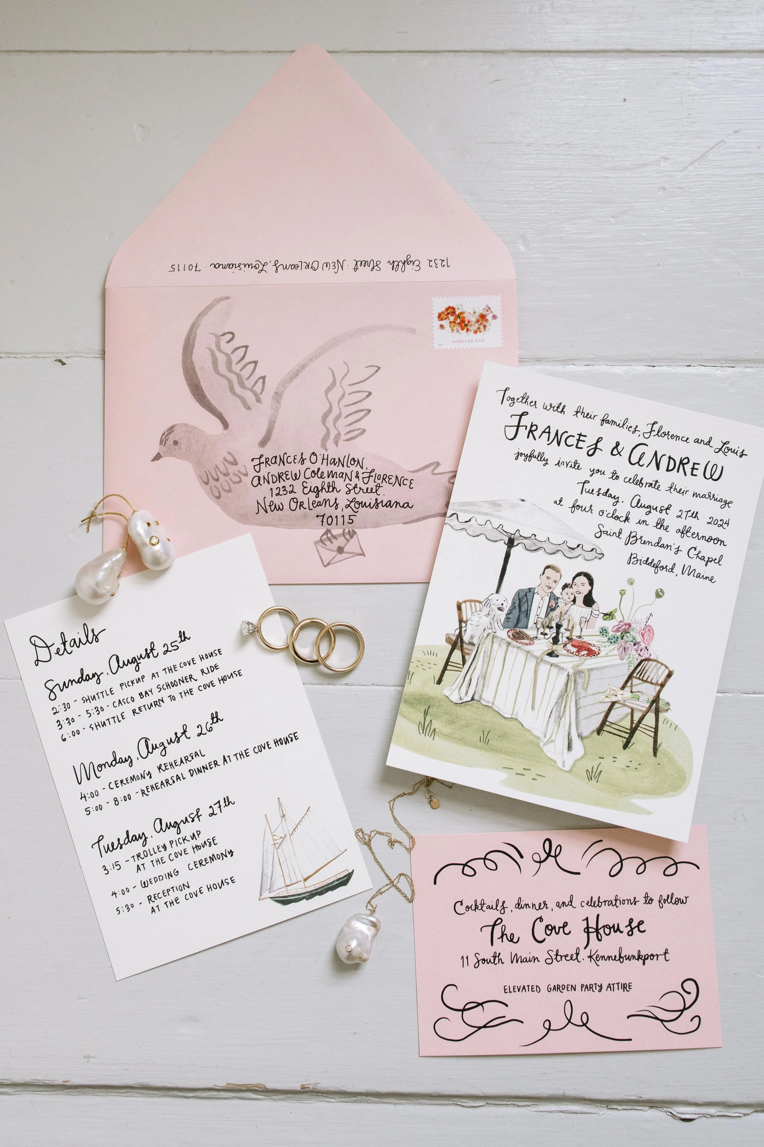 Romantic unique wedding rentals from AFA Rentals. 