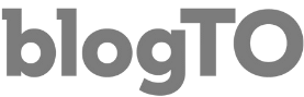 Logo of the blog platform 'blogTO' with the text 'blogTO' in black and gray letters.