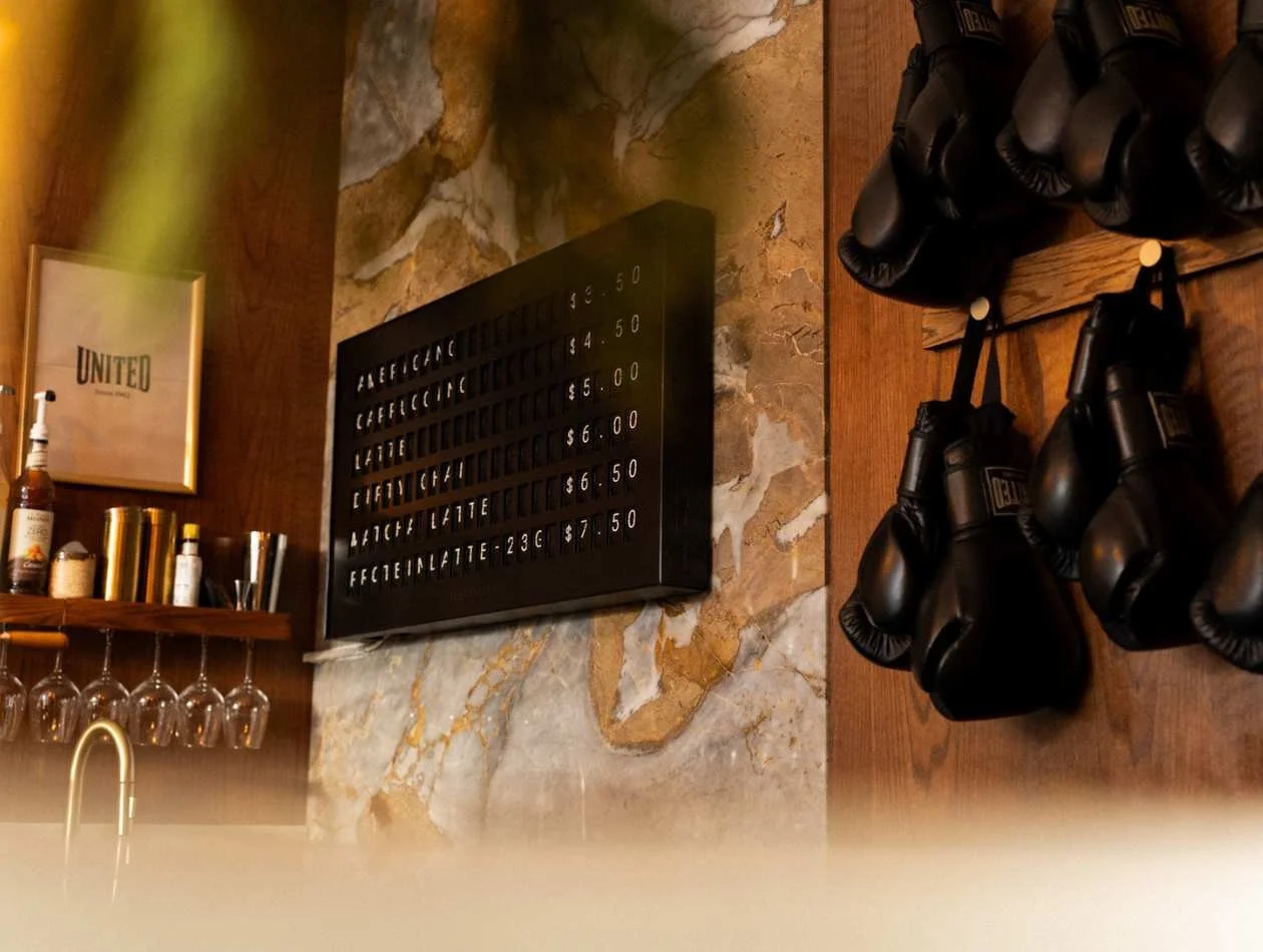 Boxing Club coffee Shop