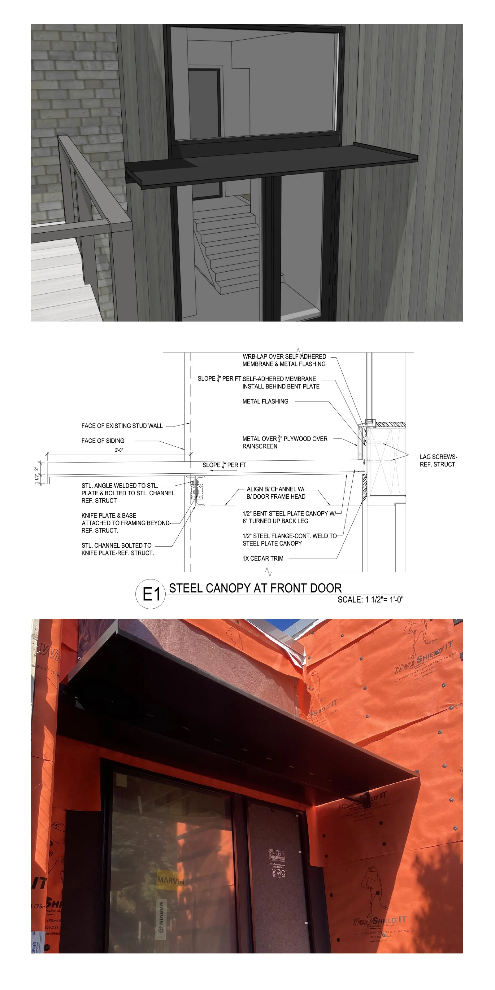 The Details-Steel Awnings