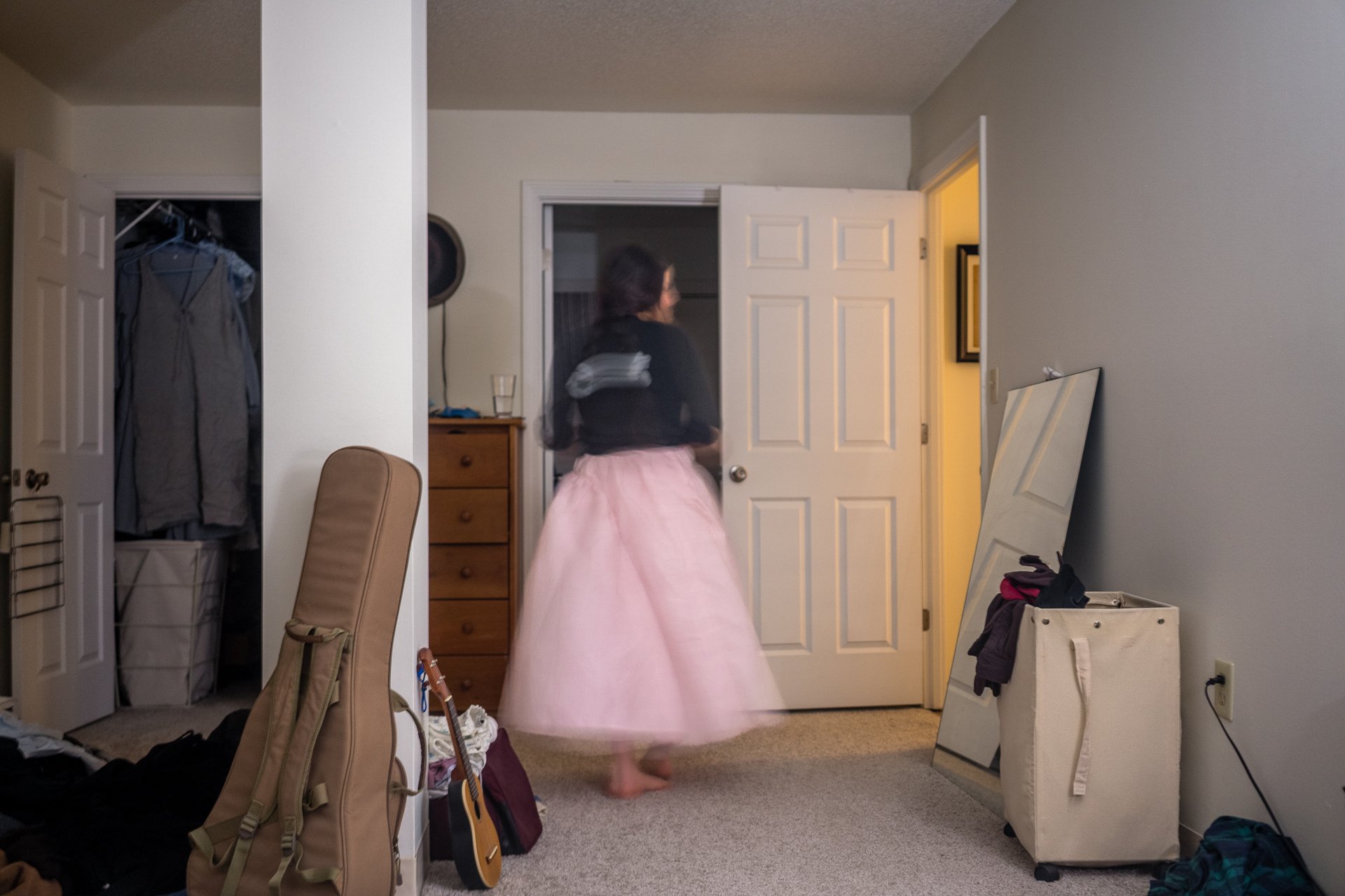 February 6, 2026 - Twirling in admiration of her magical find. Nashua, NH