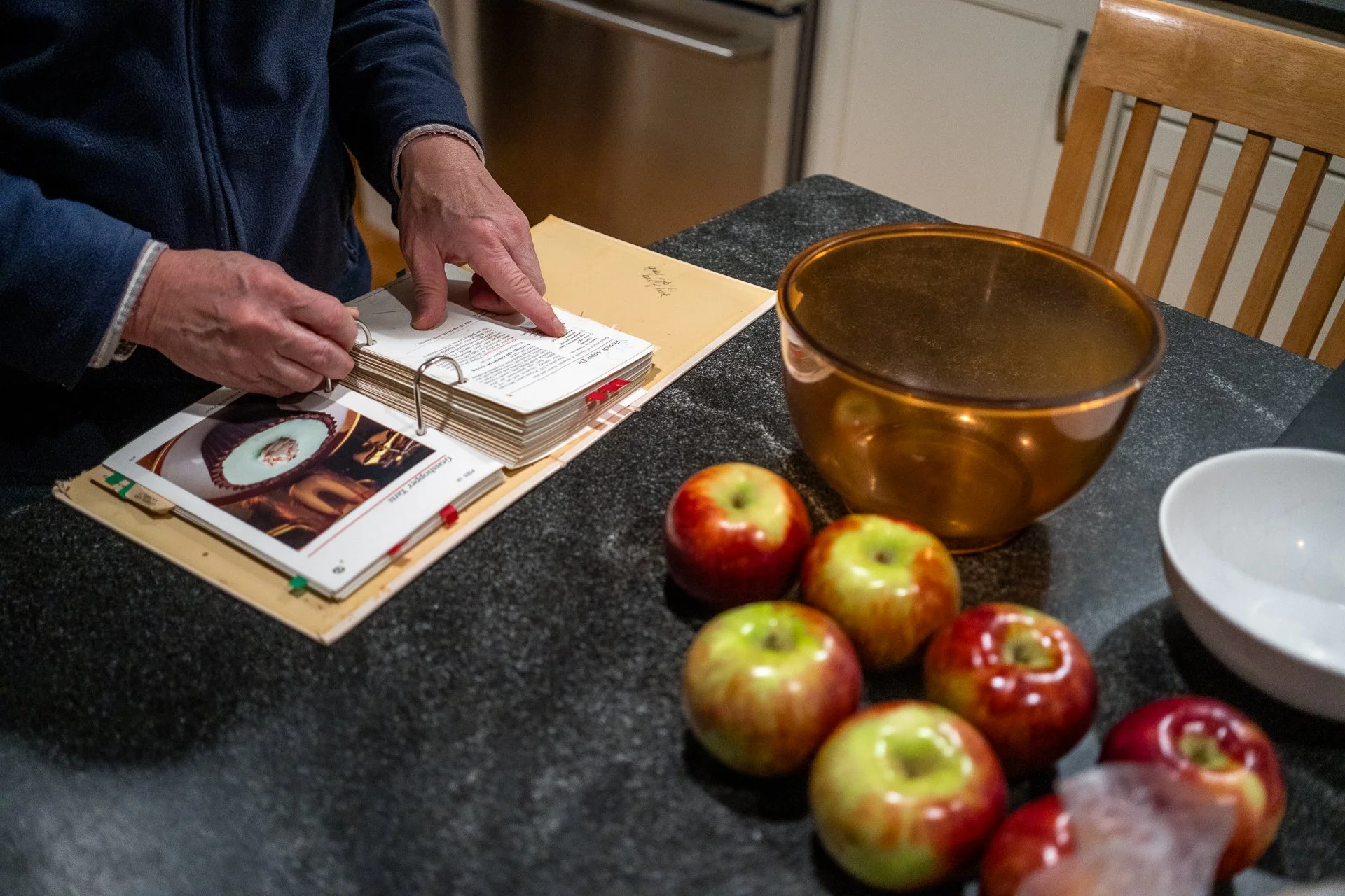 November 26, 2025 - Pie prep. Groton, MA