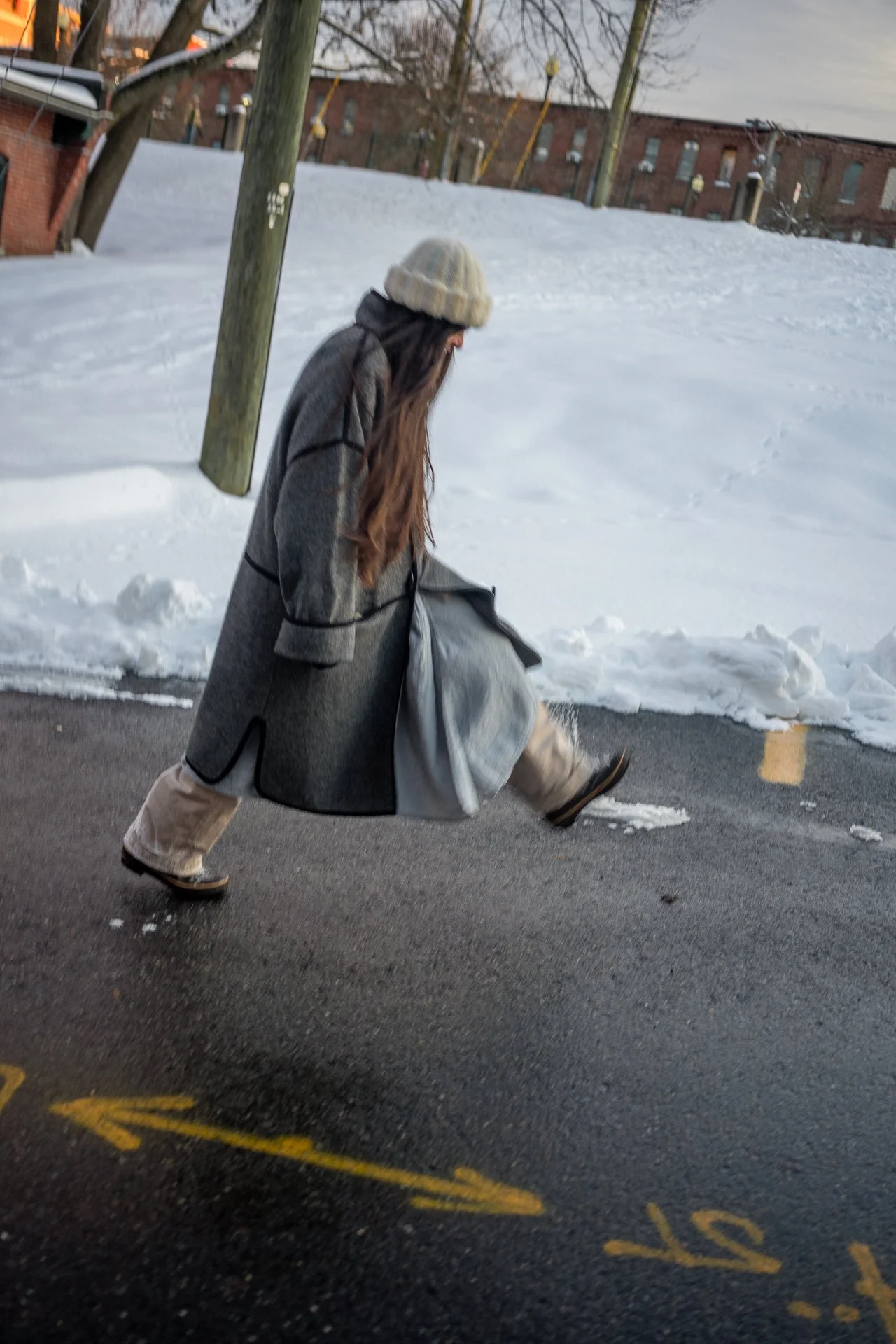 December 3, 2025 - How'd so much snow get in the cuffs? Nashua, NH