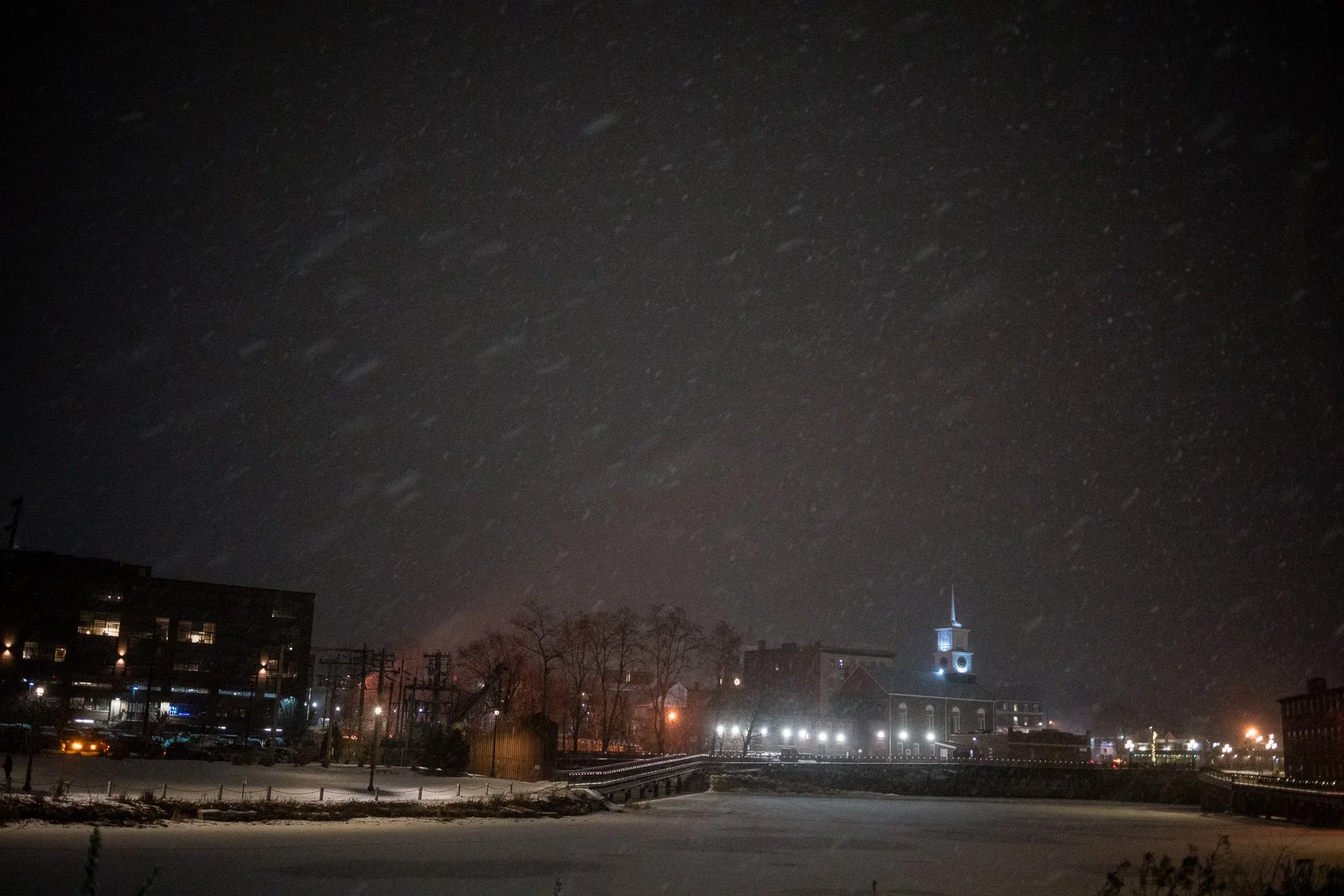 January 5, 2026 - More snow, but at least it's pretty. Nashua, NH