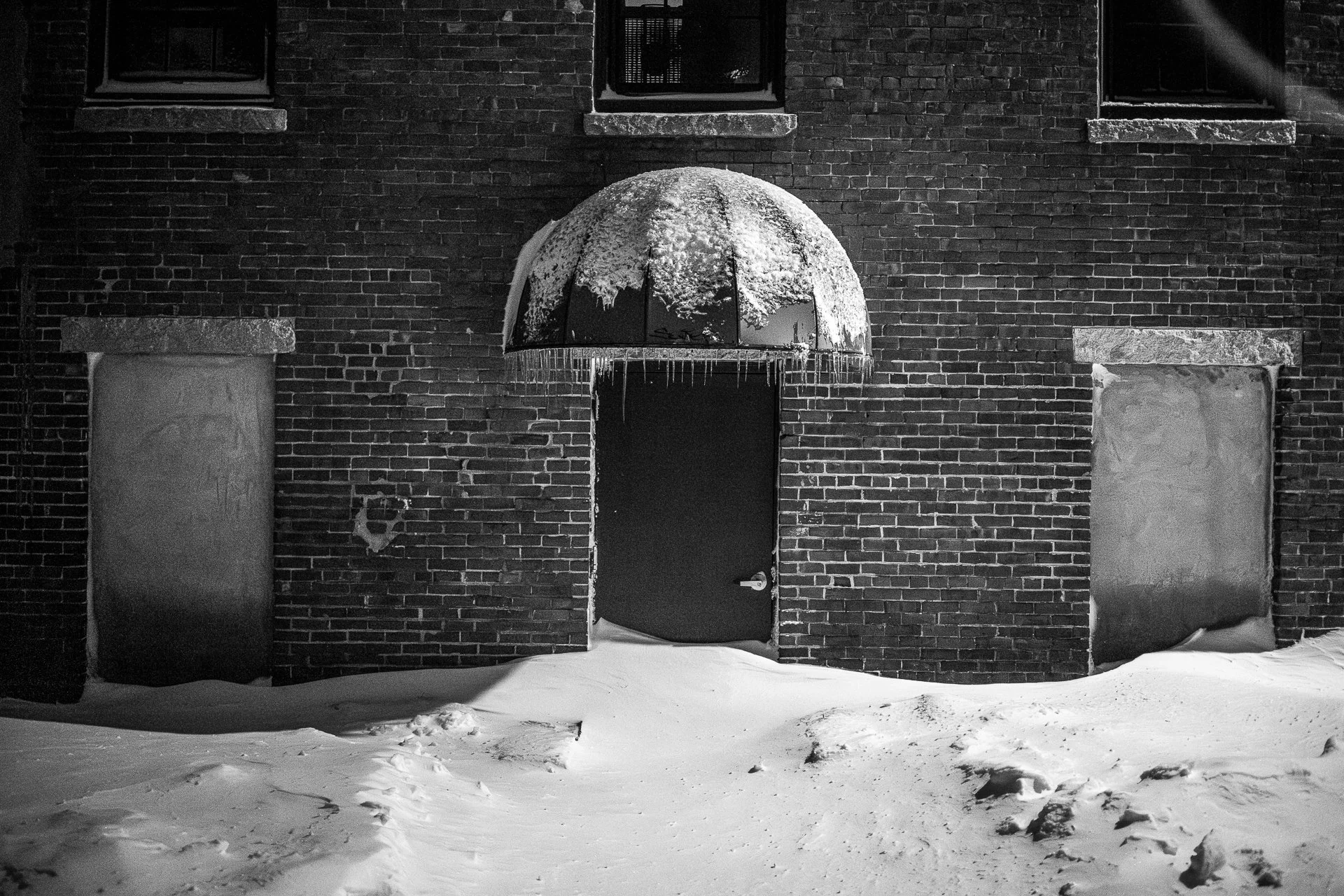 February 23, 2026 - The icicles were sparkling. Nashua, NH