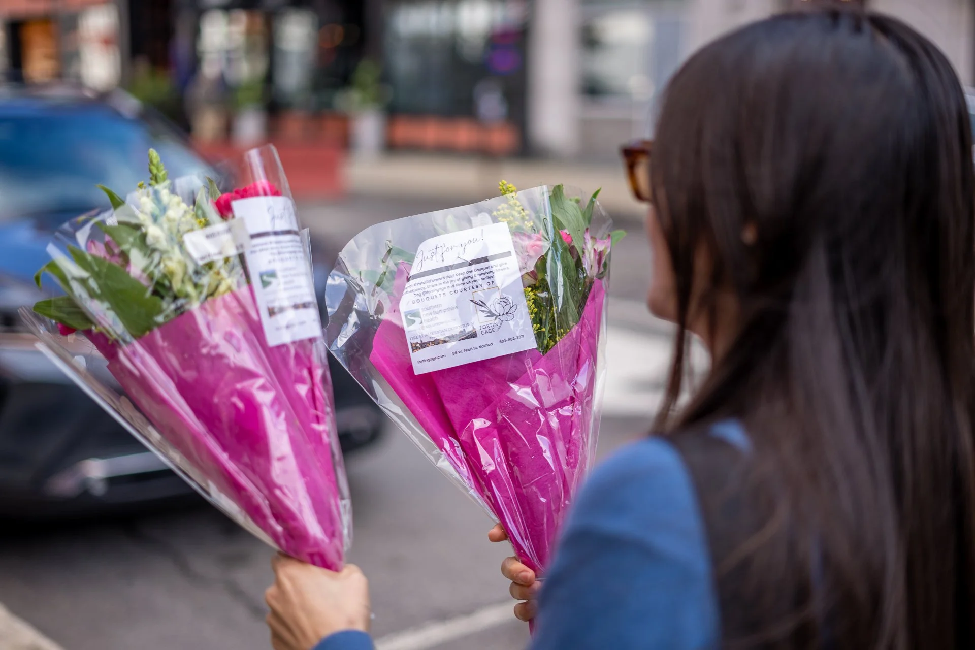 October 15, 2025 - Free flowers are the best flowers. Nashua, NH