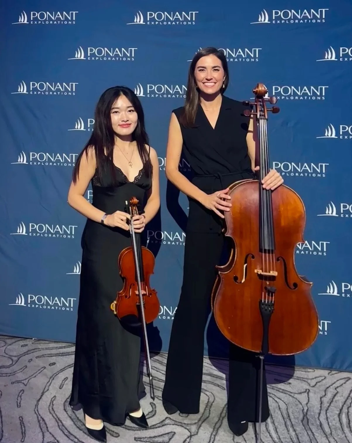 Another event for @ponant &mdash; this time featuring our Sydney-based string duo performing @fssydney. A big thank you once again to @fcm_me for having us share our music with Ponant&rsquo;s VIP guests.

#StringDuo #SydneyMusicians #EventEntertainme
