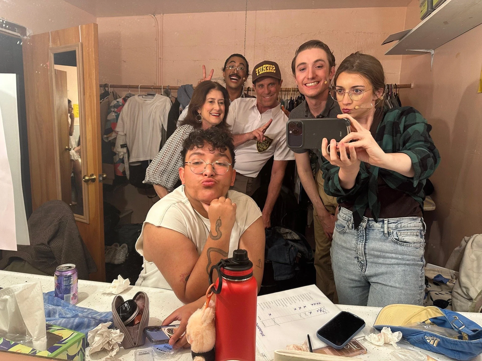 Backstage at our Main stage musical theater workshop ✨