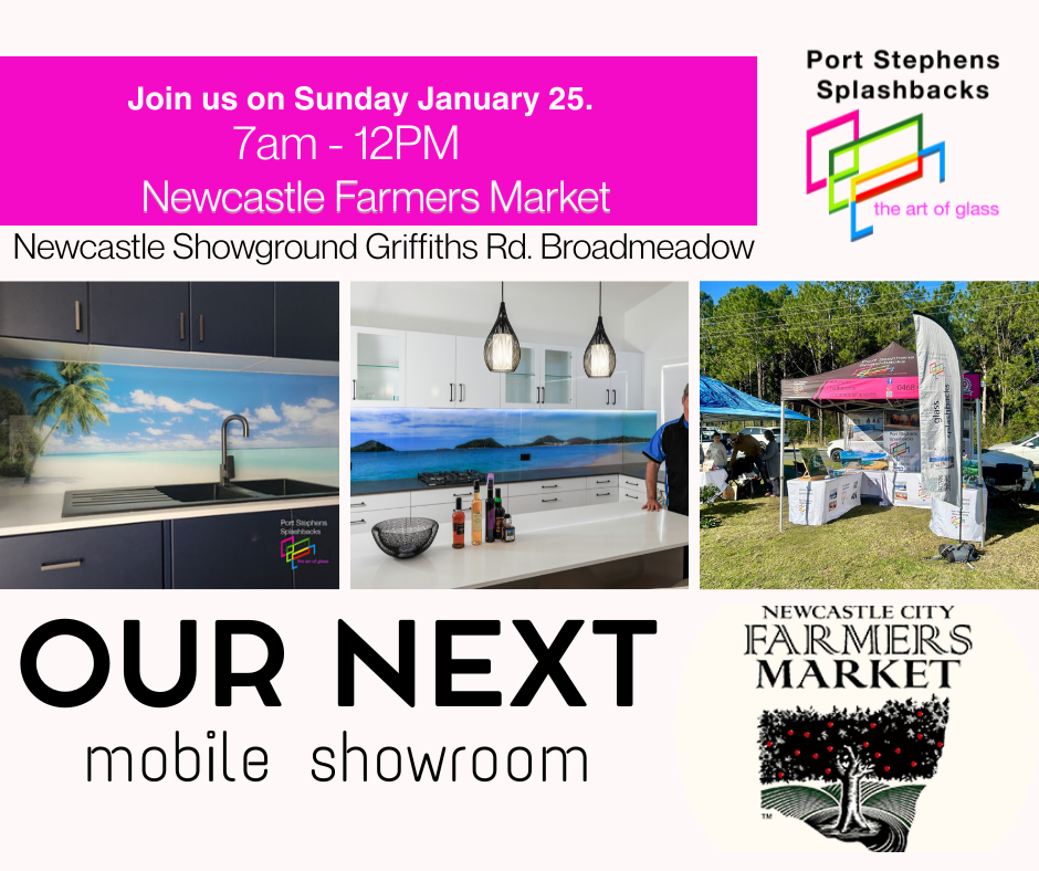 location of our next mobile showroom