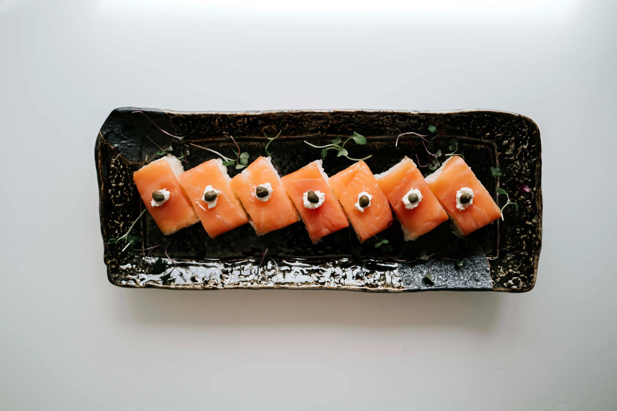 Smoked Salmon Hakozushi