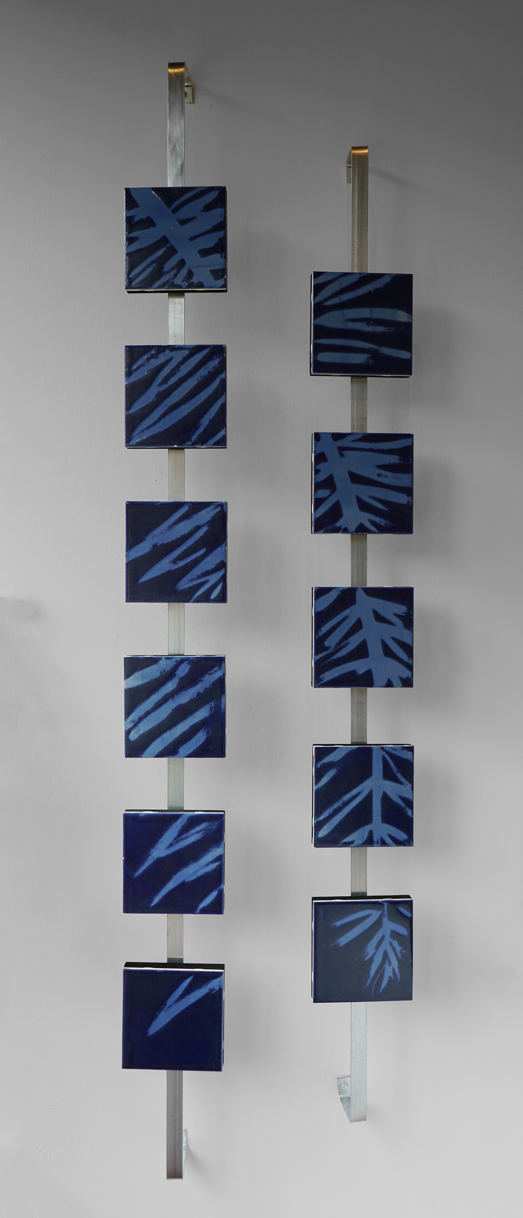 Beyond the Surface III, ceramics & aluminum