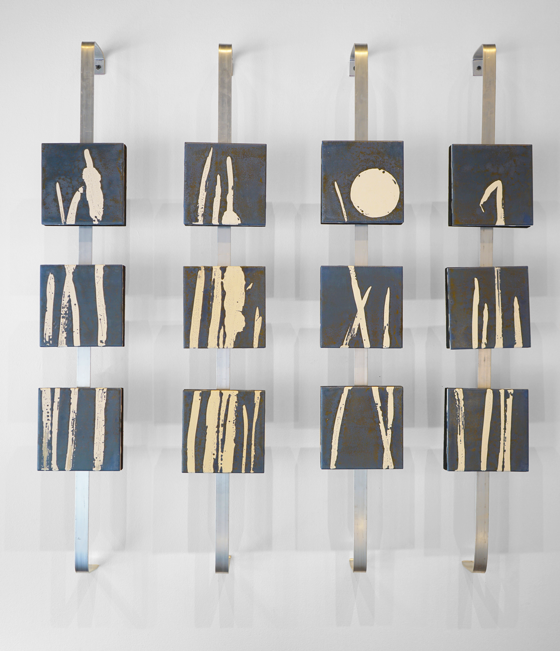 Marshlands, ceramics & aluminum