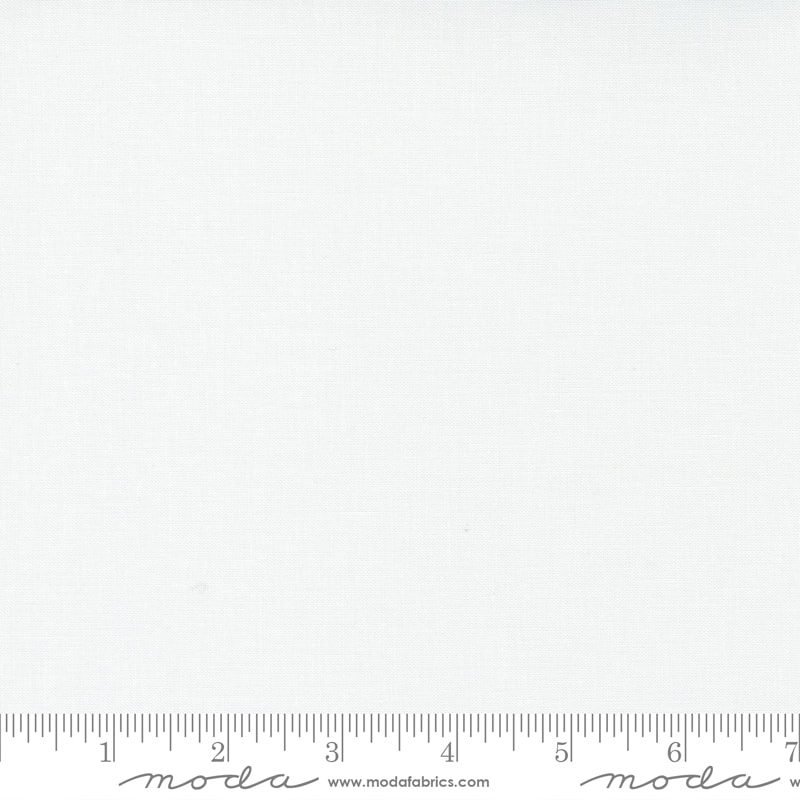 1/2 Meter of Bella Solid Bleached White