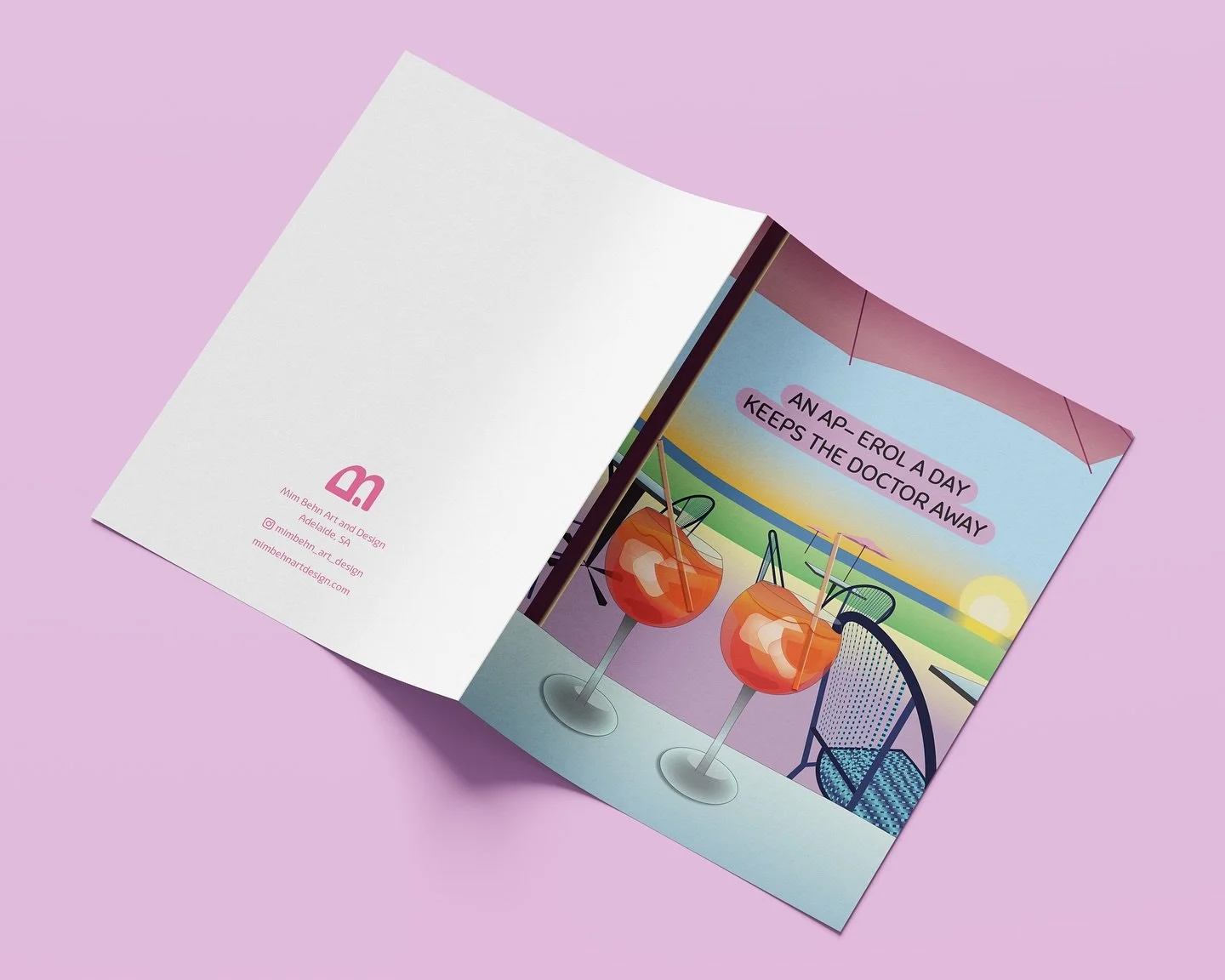 My first greeting card range all available on my website
10 cards
5&rsquo; x 7&rsquo;
Castcoated board
Get swiping ➡️

	1.	An aperol a day
	2.	Crazy cat lady happy birthday
	3.	Floral happy birthday
	4.	Maccas drive-thru
	5.	Cup of tea
	6.	In a nutsh