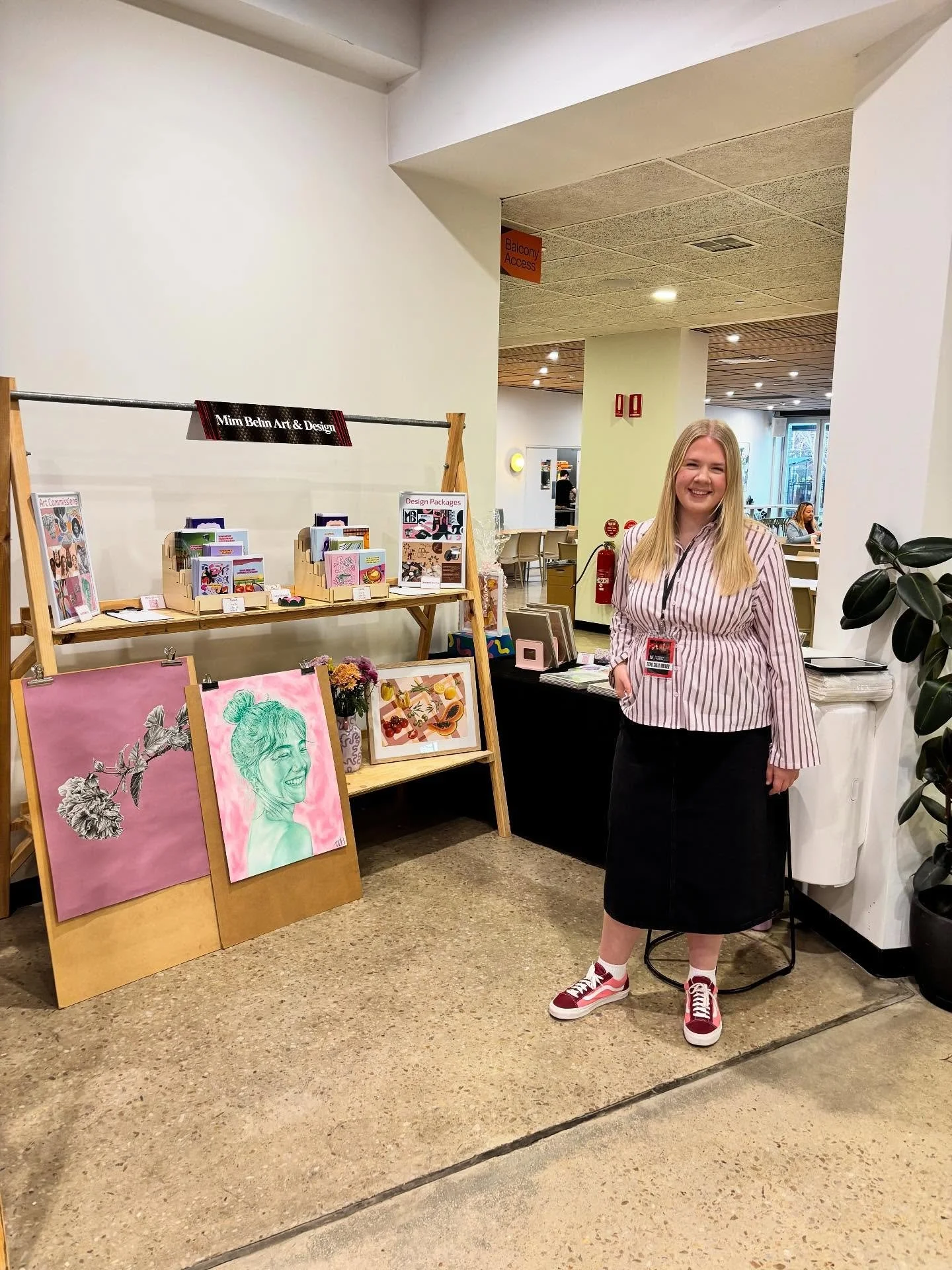 My first stall! 🛍️
I had such a wonderful time holding my first stall at @bu_fashionshow last night, sharing the foyer with other creatives, speaking to customers and getting the opportunity to showcase my products and share who I am as a business o