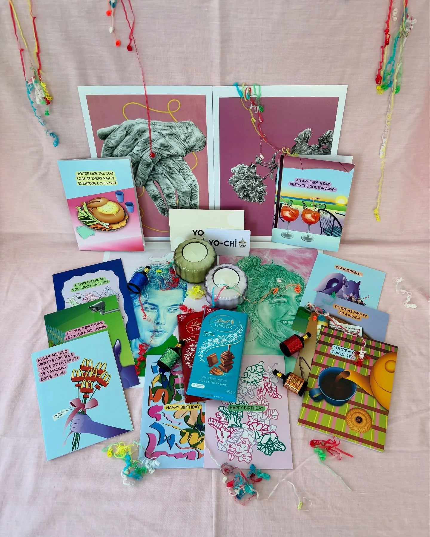 📣 Three month giveaway 📣
To celebrate 3 months since my online shop has been up and running I&rsquo;m going to be giving away 1 art print and 2 cards EACH for you and a friend!!! 🥳 🤝
This giveaway also includes 2x paddywax candles (secret garden 