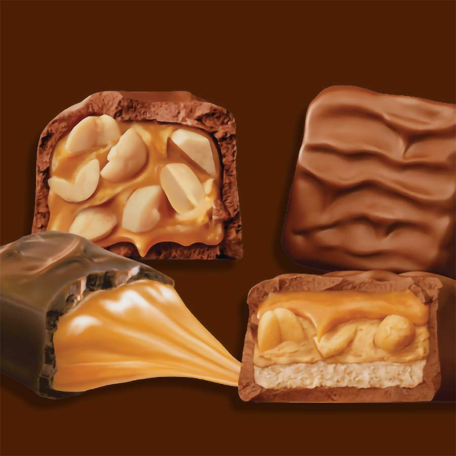 Mars Chocolate Lovers – Display case – Print