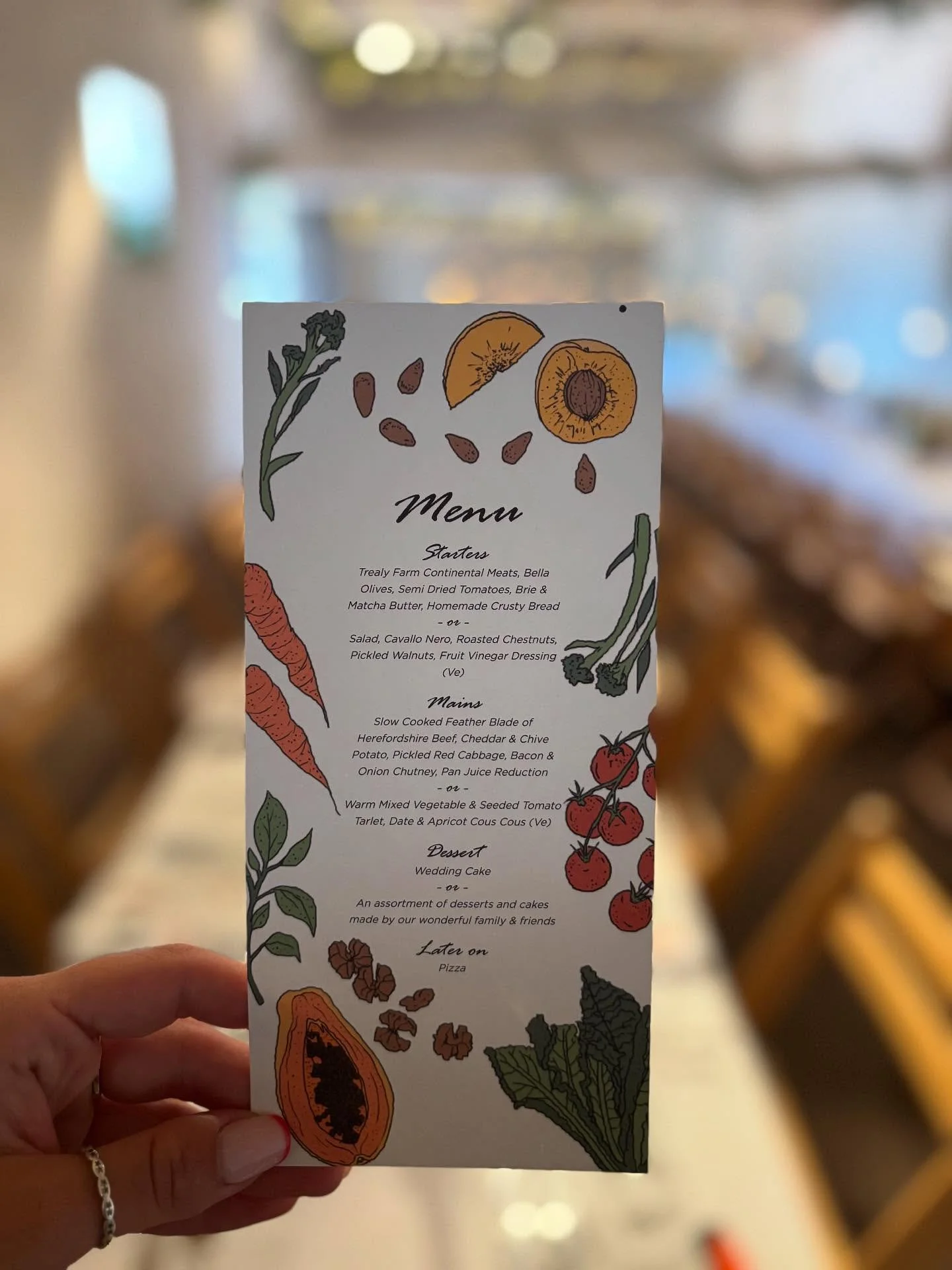 A feast to remember for the wonderful Jacinta &amp; Liam 💍✨ 

From trealy farm meats and matcha buttered crusty bread to slow-cooked feather blade of beef and late-night pizza by @thepizzaboxhay &ndash; this menu was crafted with love, for love.

In