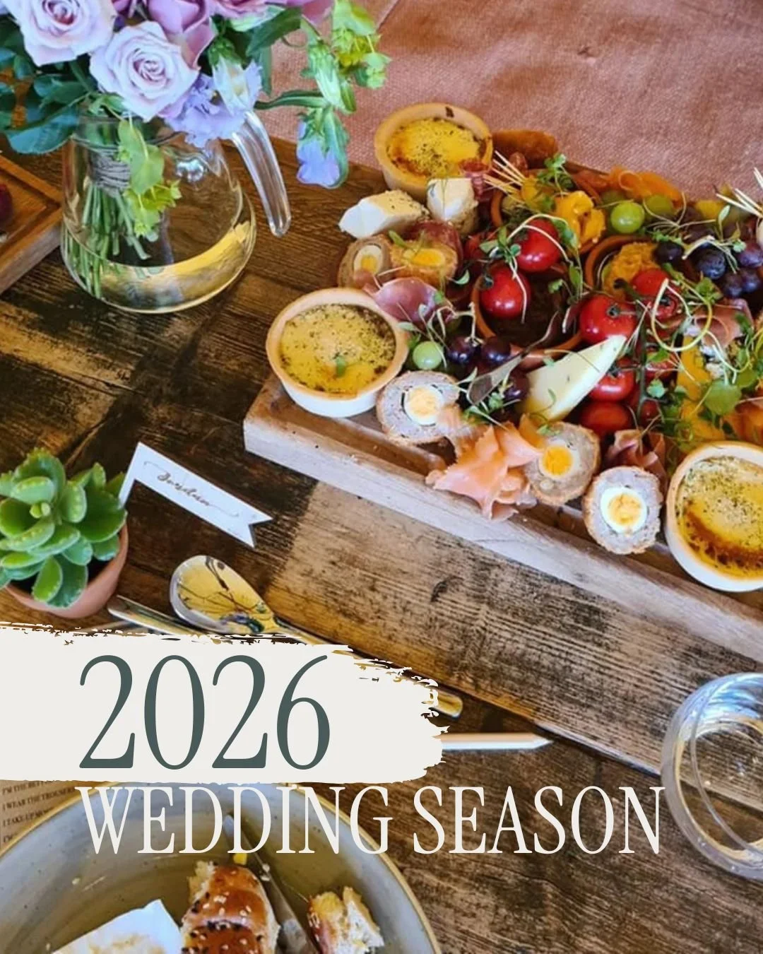💐The spring and summer wedding season is just around the corner&hellip;

If your dream day includes fresh flavours, seasonal dishes, and a menu designed to wow your guests, now is the time to plan and book, as these months are our busiest of the yea