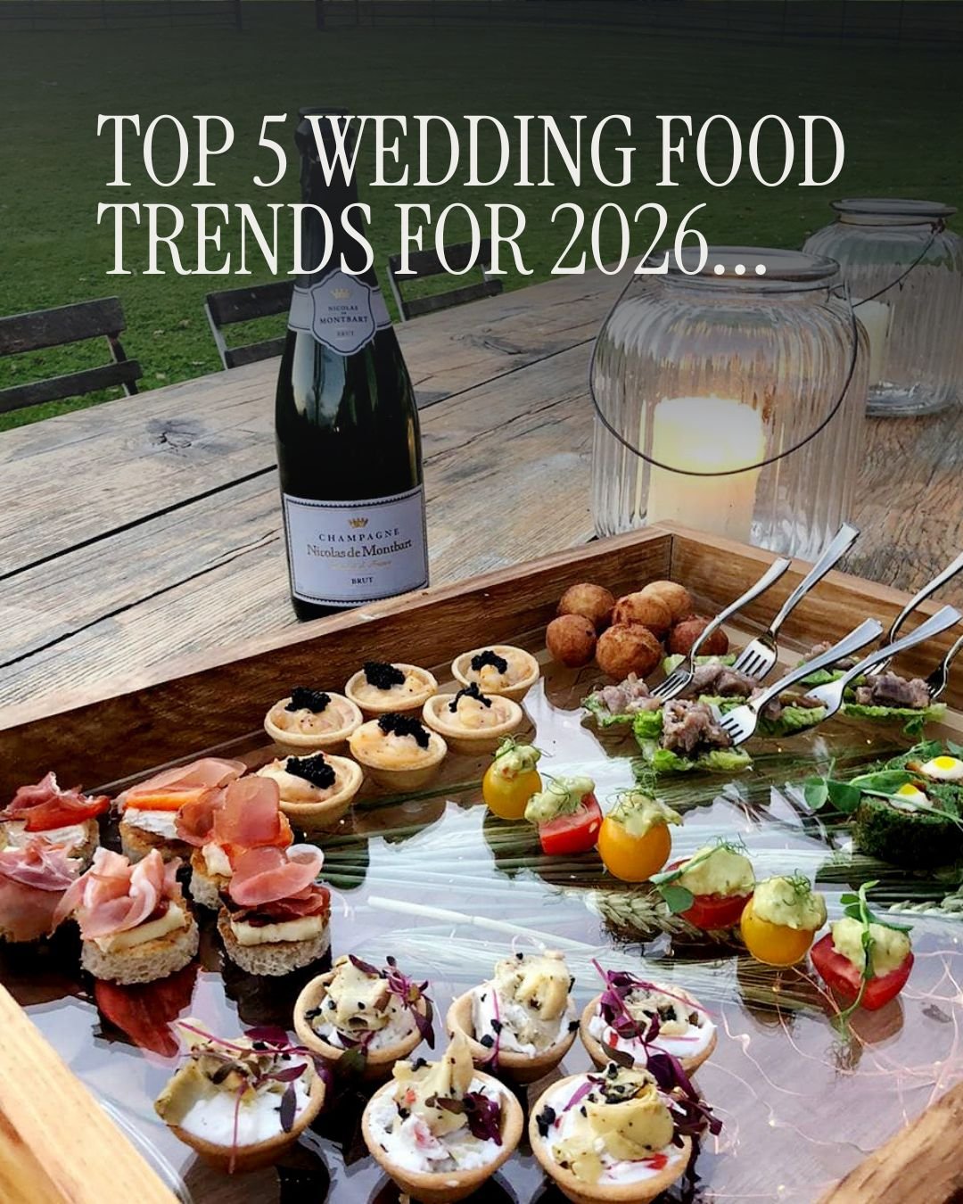 Trends we&rsquo;re excited for this year💍

This year, it&rsquo;s all about relaxed luxury, think high-end quality served in a way that gets people talking.

Here&rsquo;s what&rsquo;s taking over the 2026 wedding catering scene&hellip;

At Your Plate