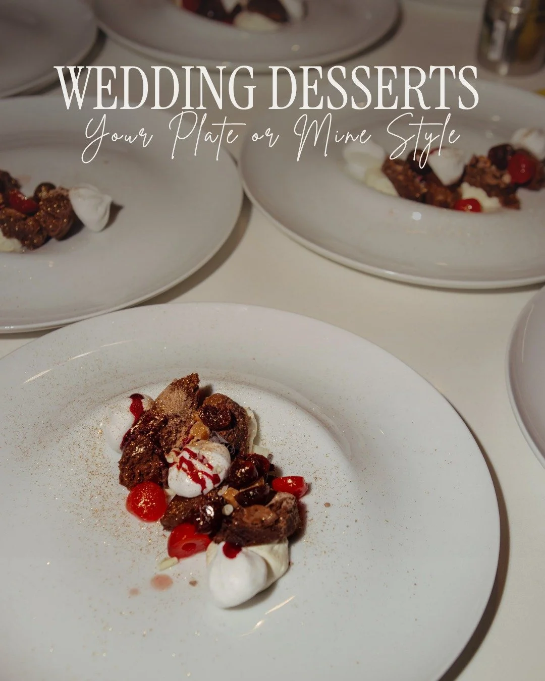 Time for the fun part&hellip;Sweet treats!🎂

Whether you're a big fan of the comforting classics like sticky toffee pudding or you love the fresh and fruity twist of a lemon and strawberry Eton Mess, there are no wrong decisions when it comes to our