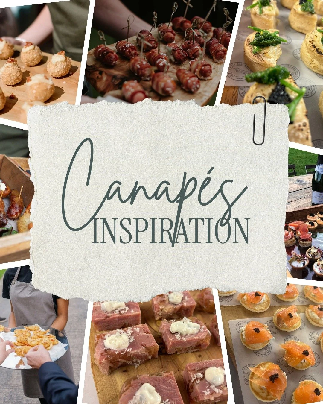 Need some canap&eacute; inspiration for your big day? 😋

We've rounded up a couple of our wedding canap&eacute;s. Swipe to take a look and let us know what you think your favourite would be in the comments! 👇