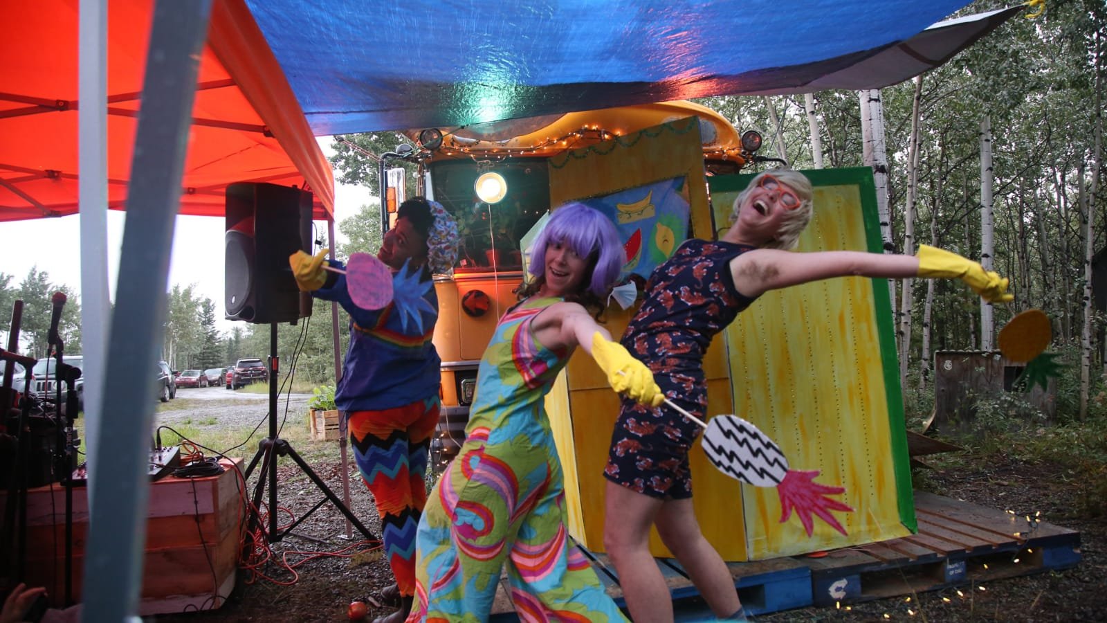 The Fruit Show by Hakim Regine, Chelsea Jeffrey, and Fred Pierre. Pickled Beets Artist Collective 2021. 