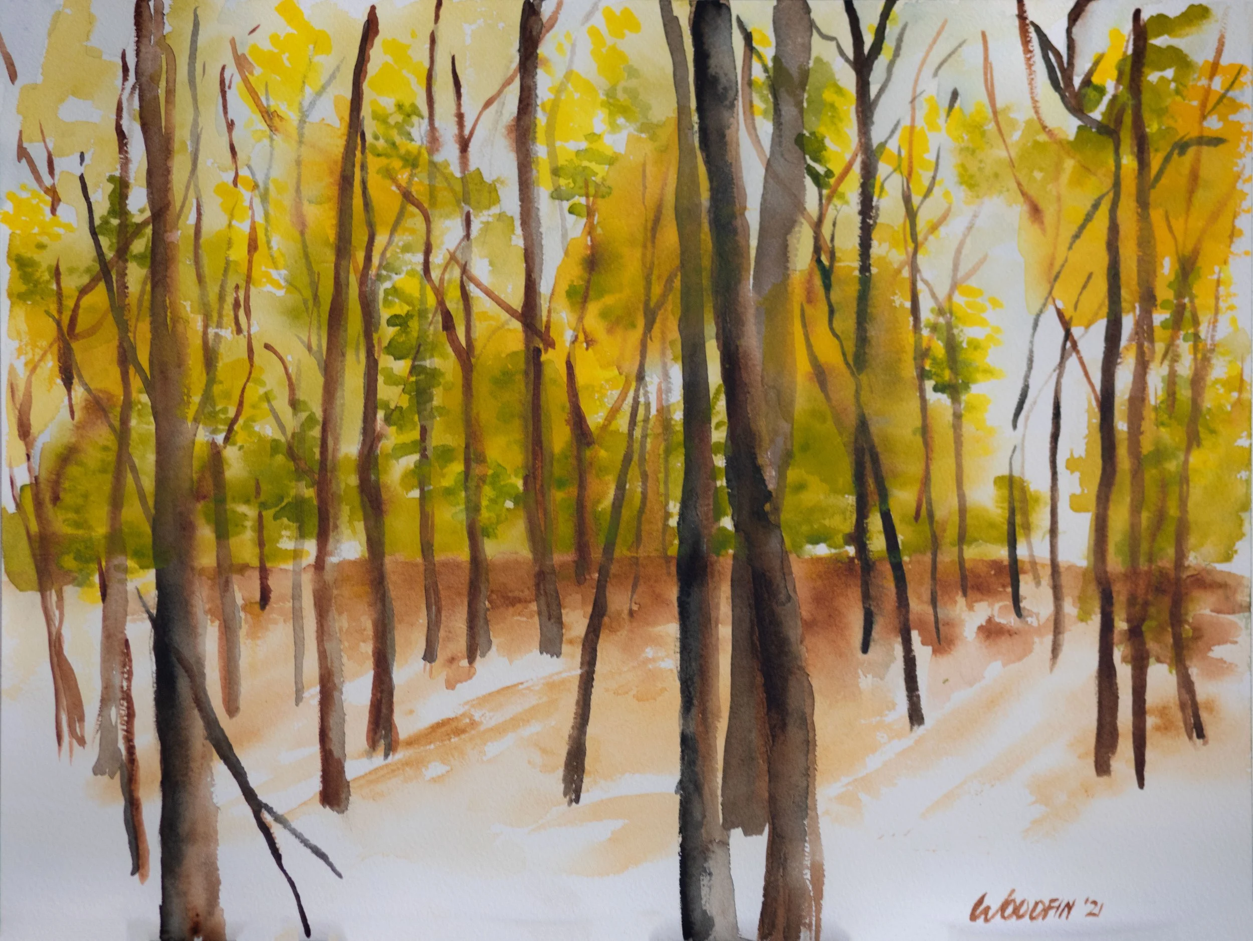 Autumn -  Original watercolor