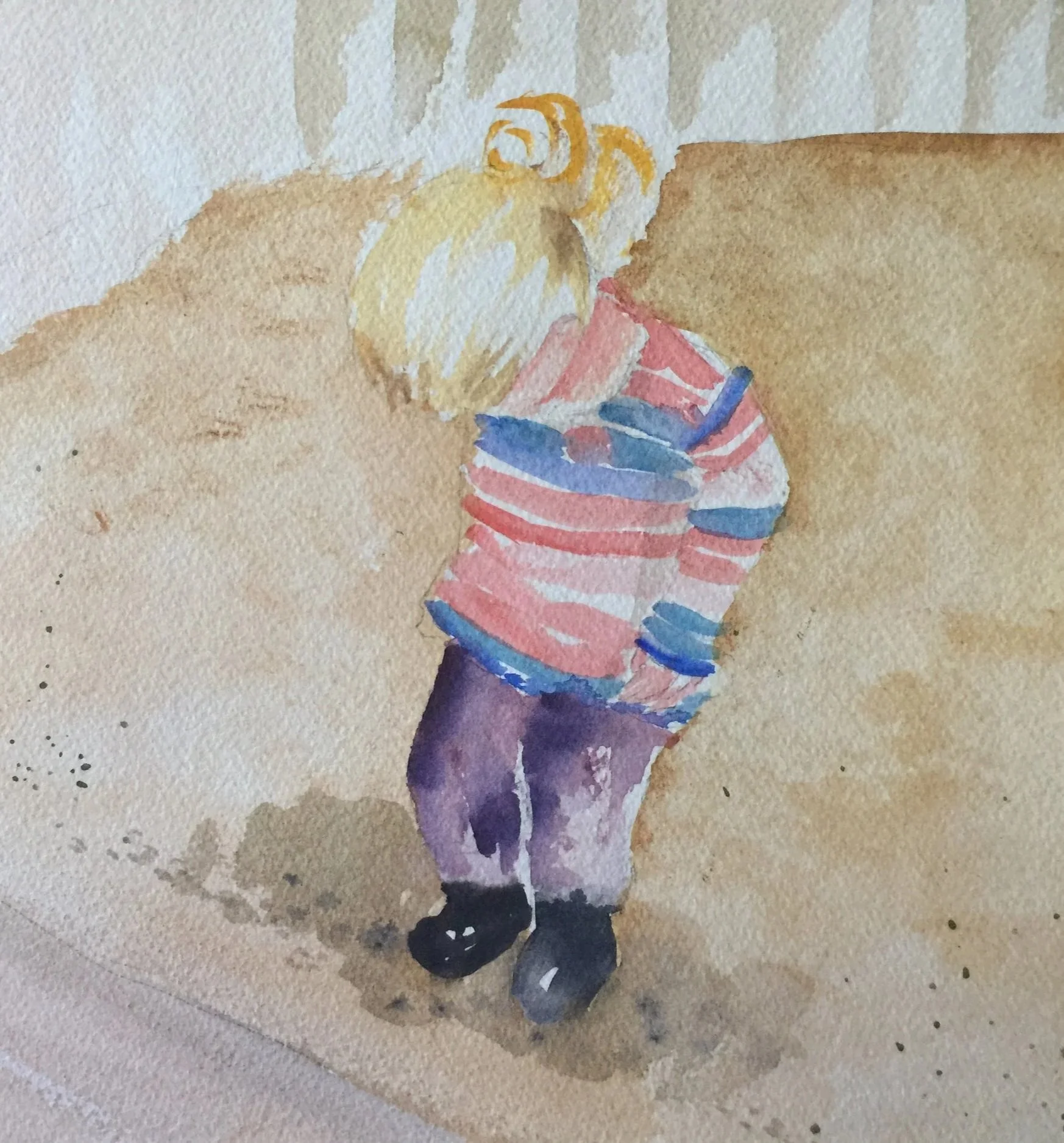 Cheyanne, Watercolor