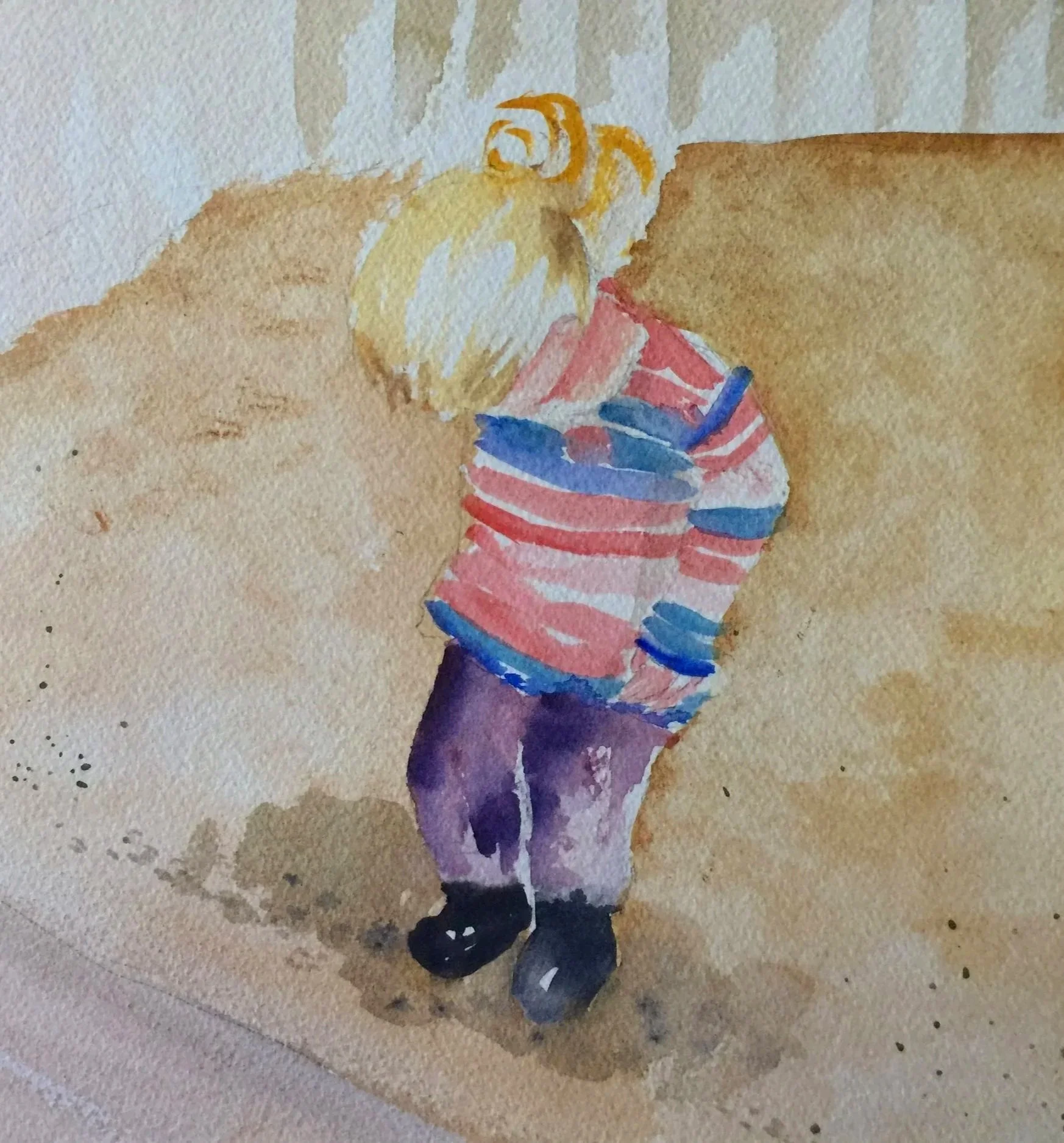 Cheyanne, Watercolor