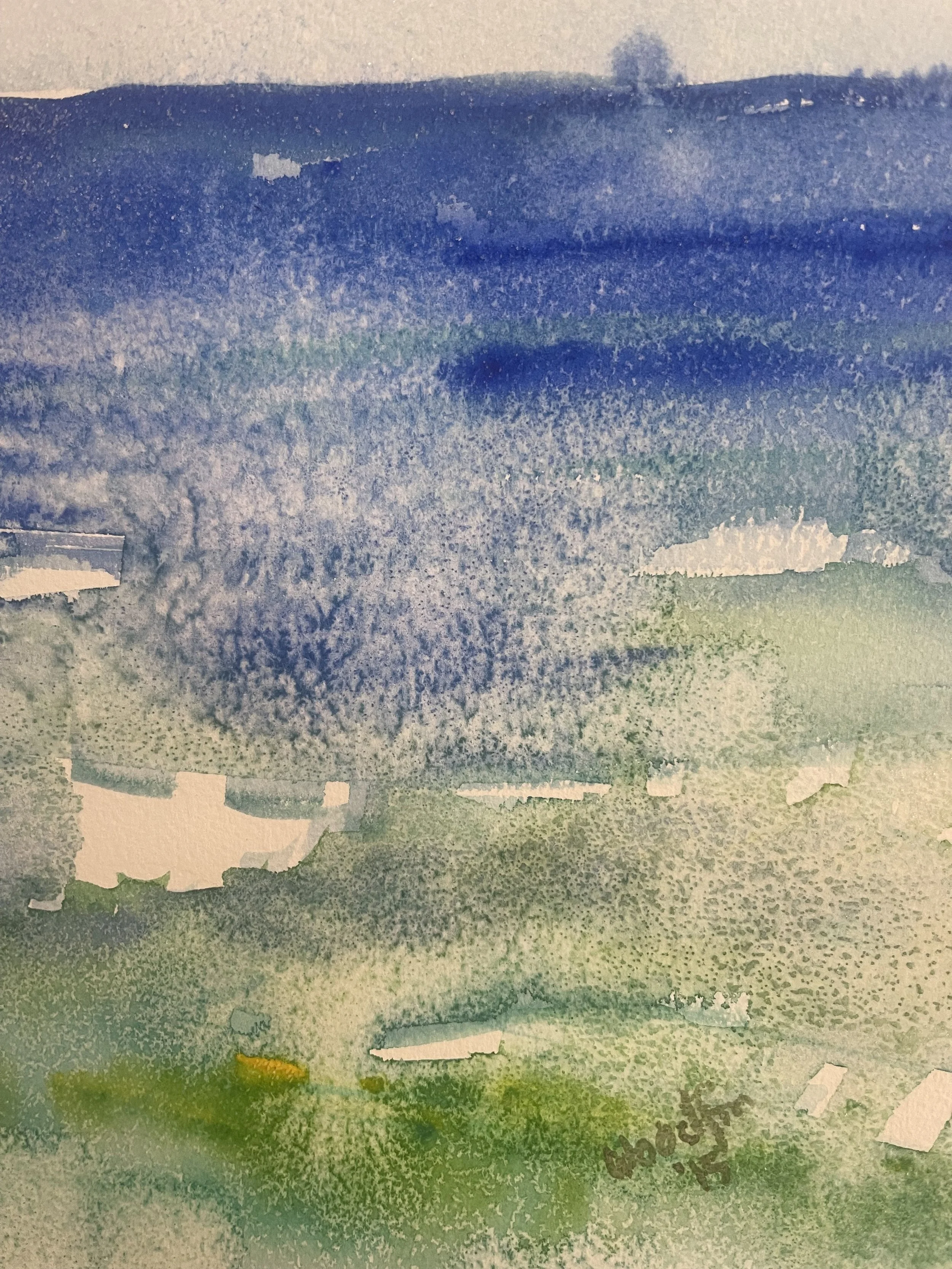 Amazing Sea - Original Watercolor