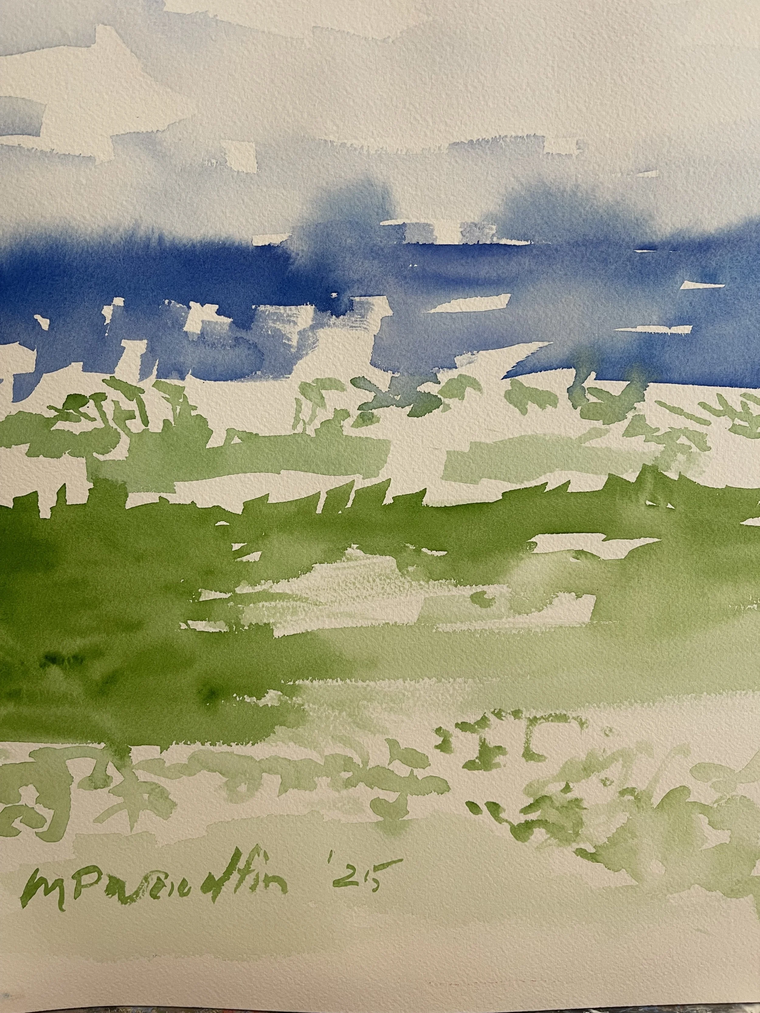 Seascape - Original Watercolor