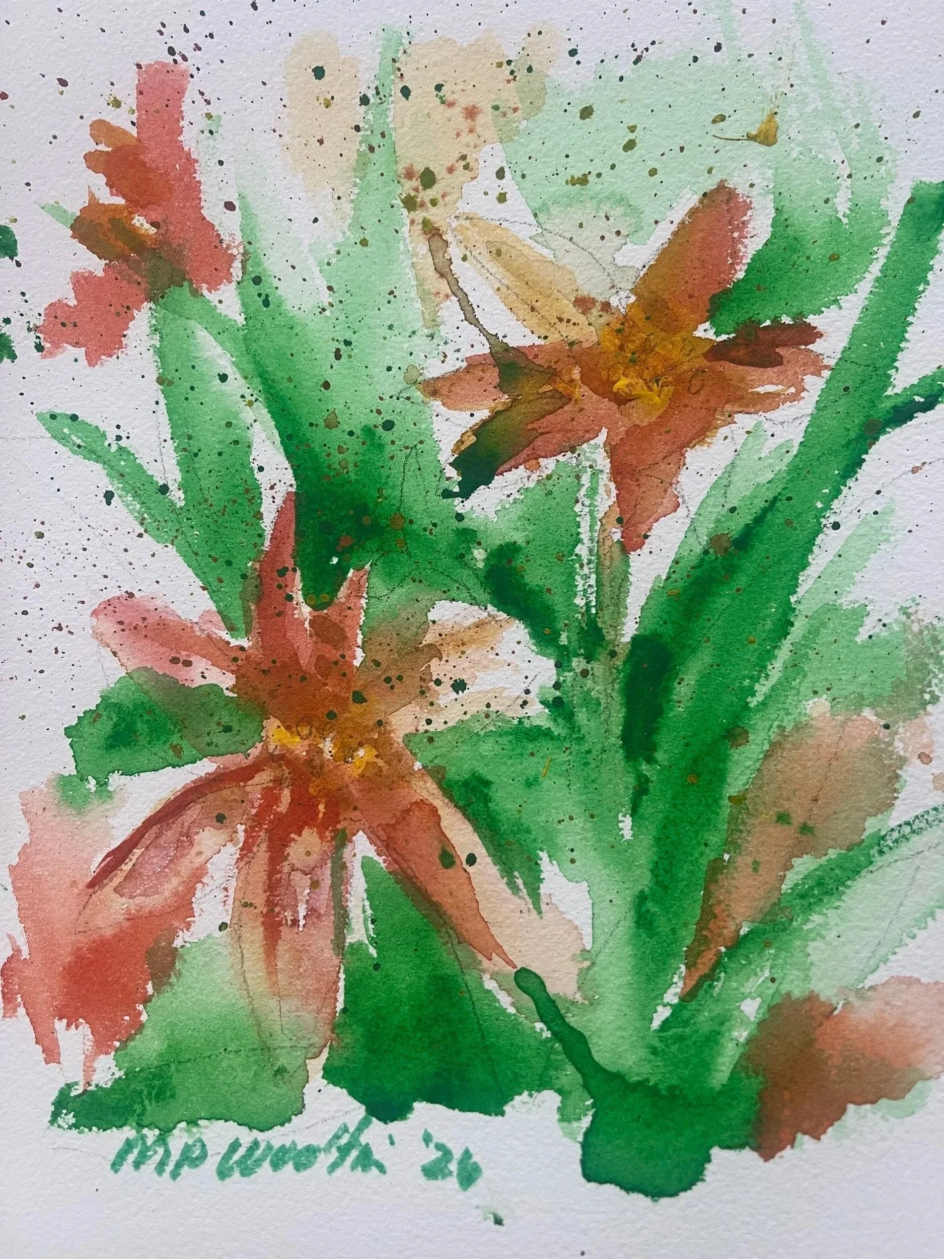 Orange Day Lillies