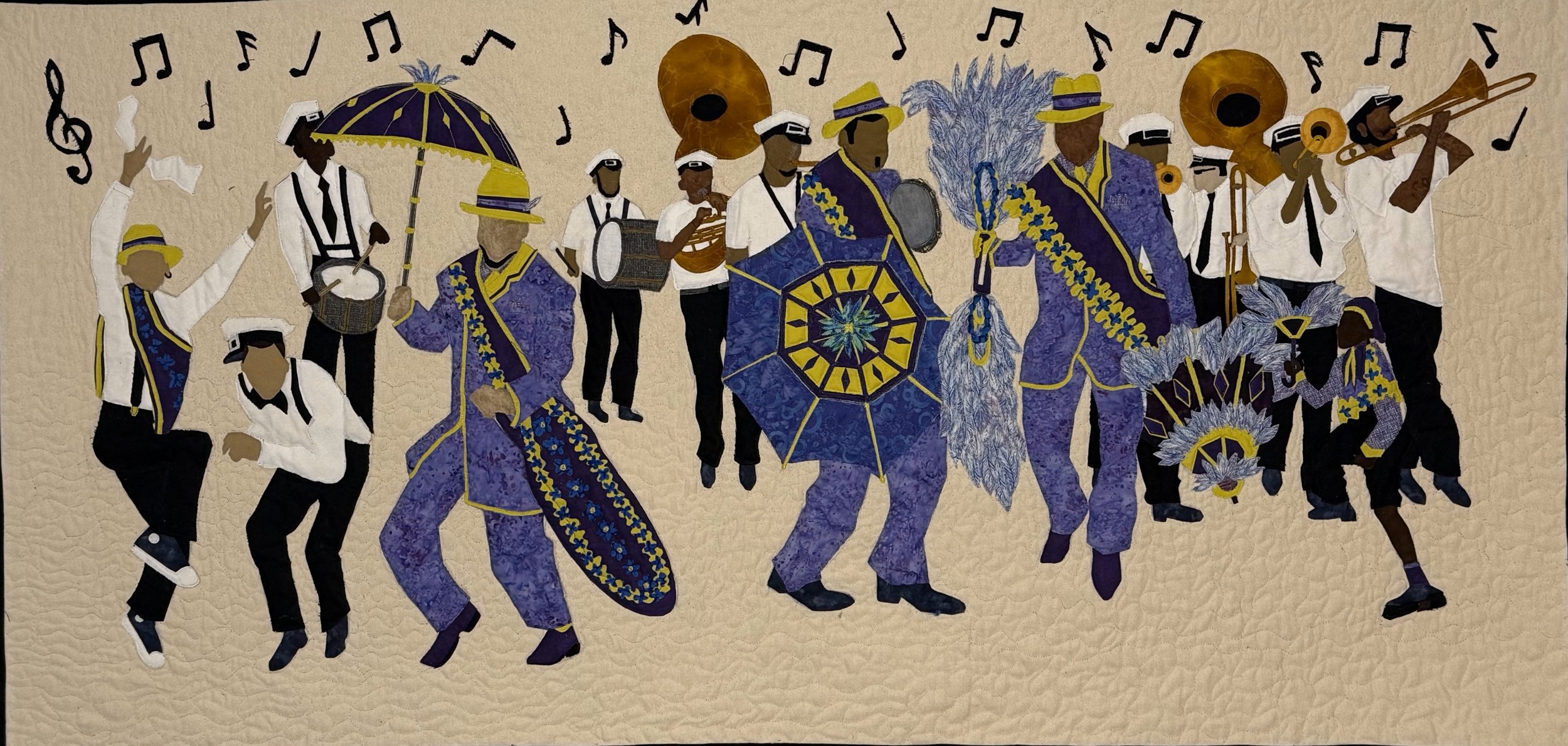 Dancin' Out In The Street!  
31" x 63 1/2"