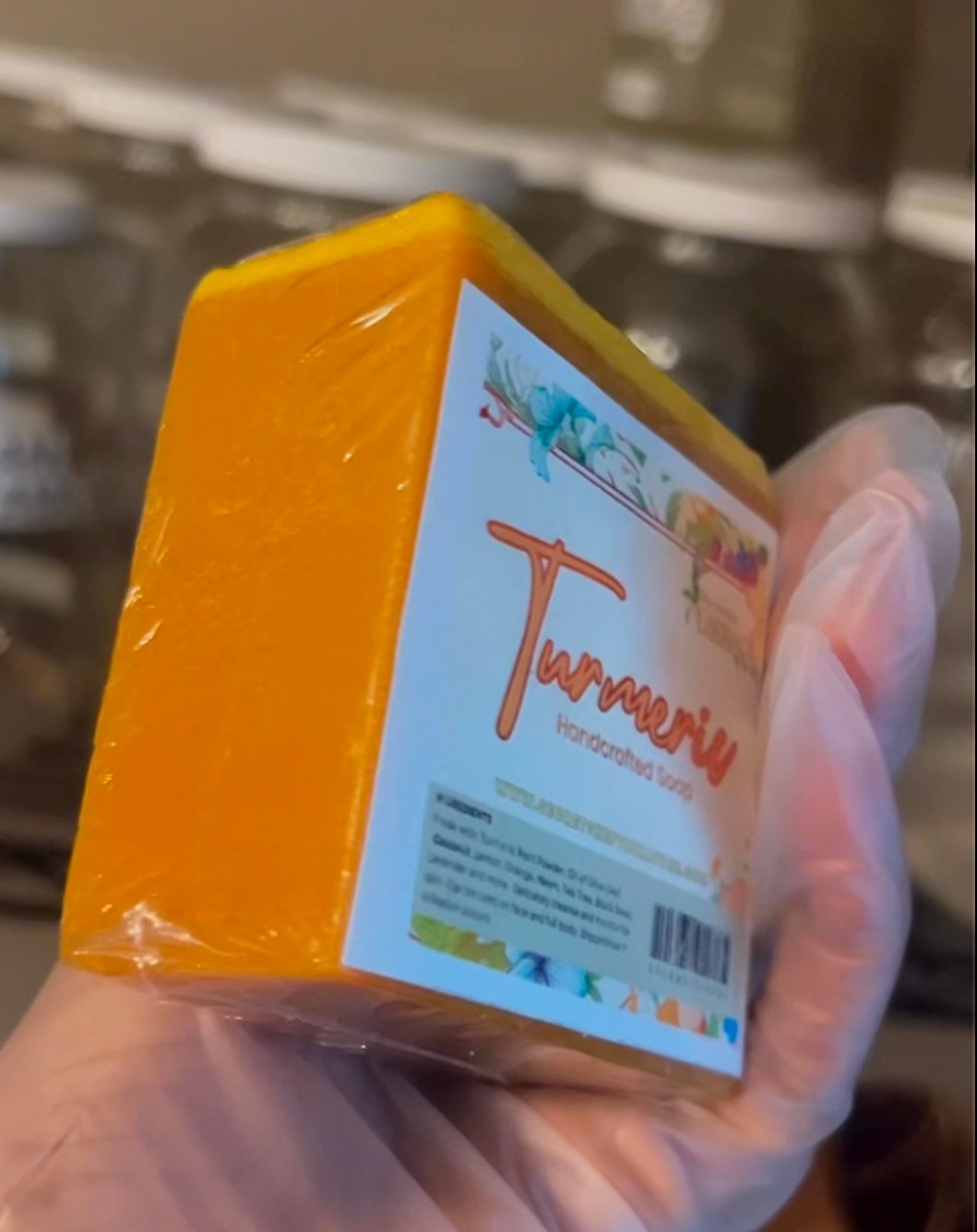 Chunky Turmeric Soap Bar