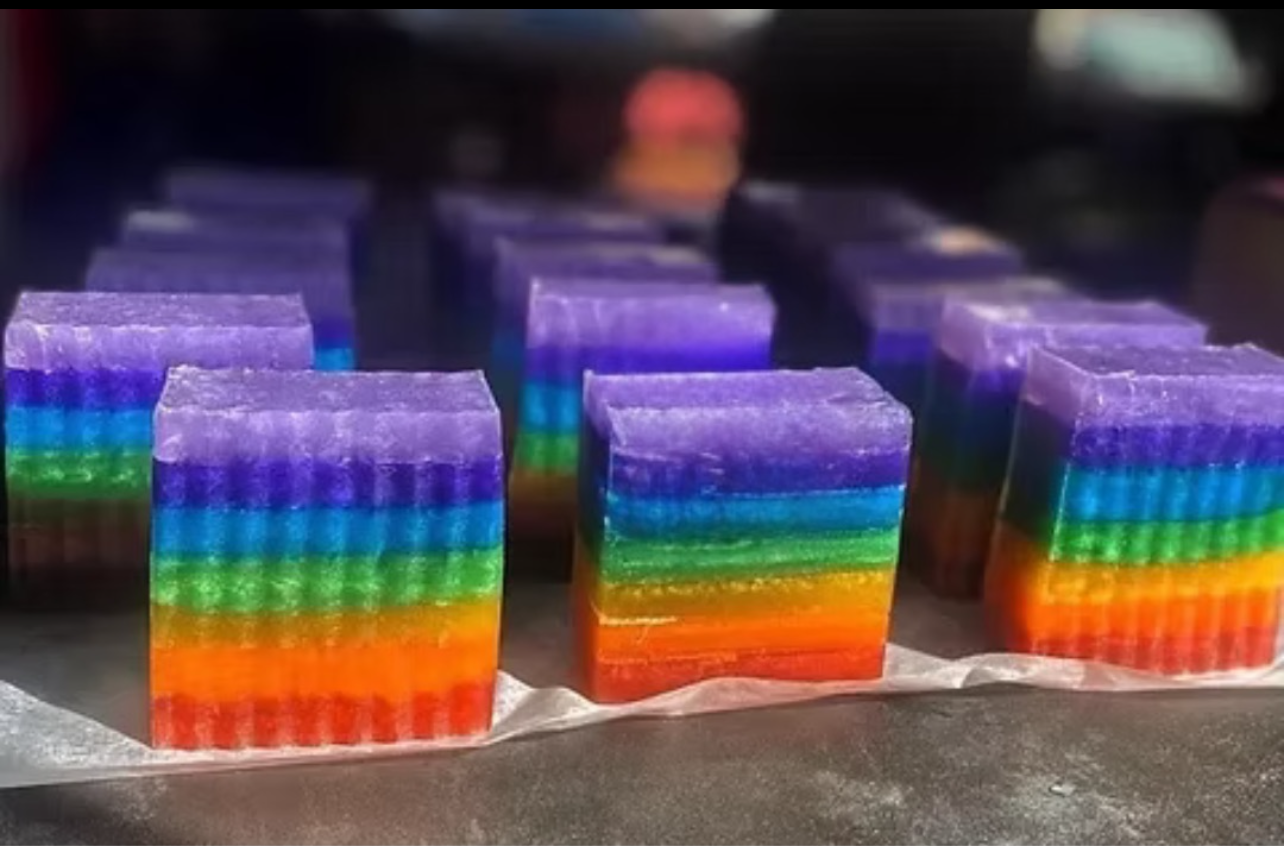 Chunky Chakra Soap Bar